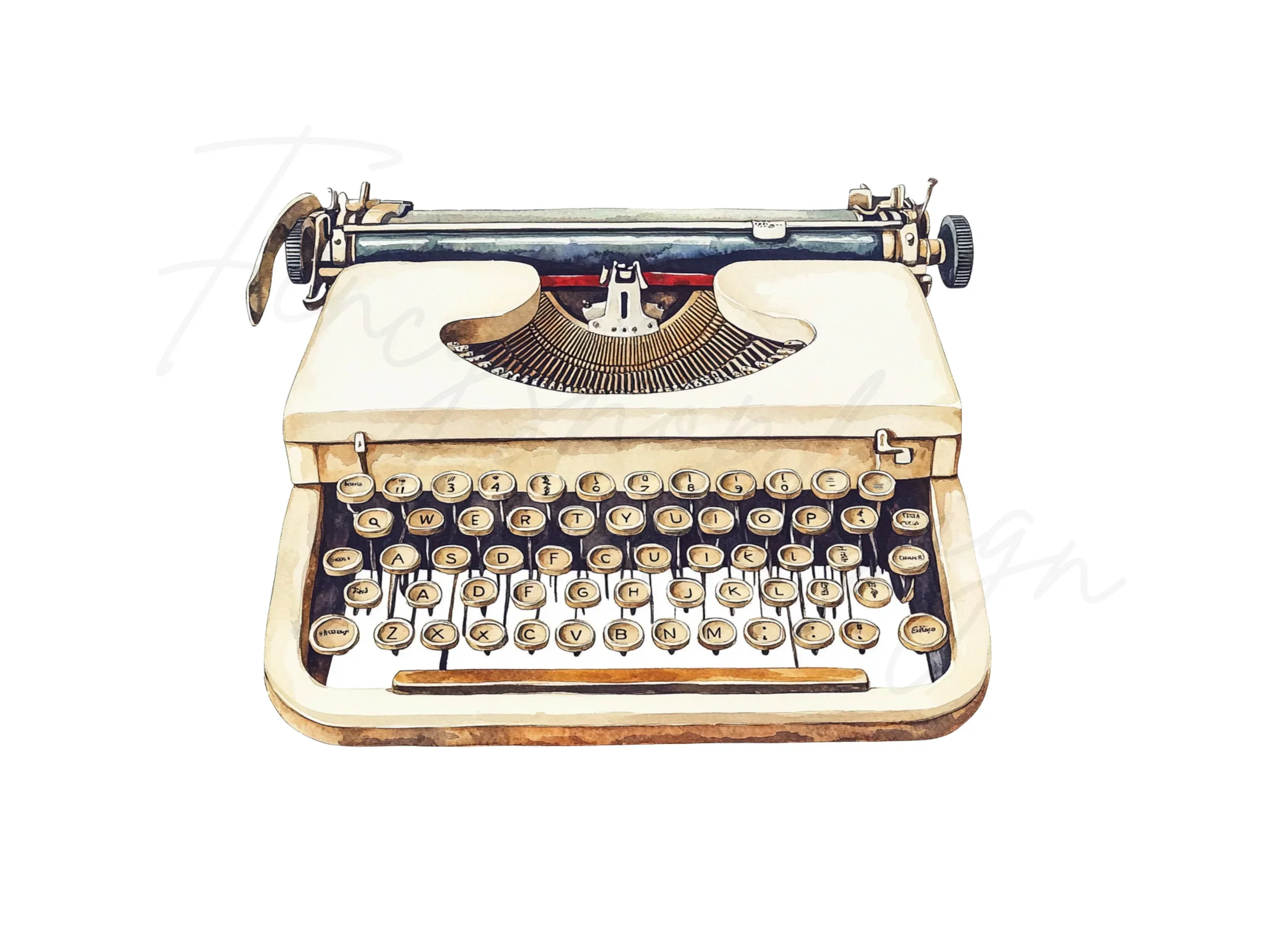 Typewriter Clipart Bundle - Image 3