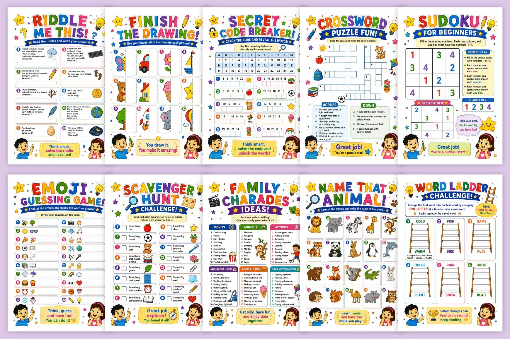 Ultimate Family Game Activity Book - Image 3