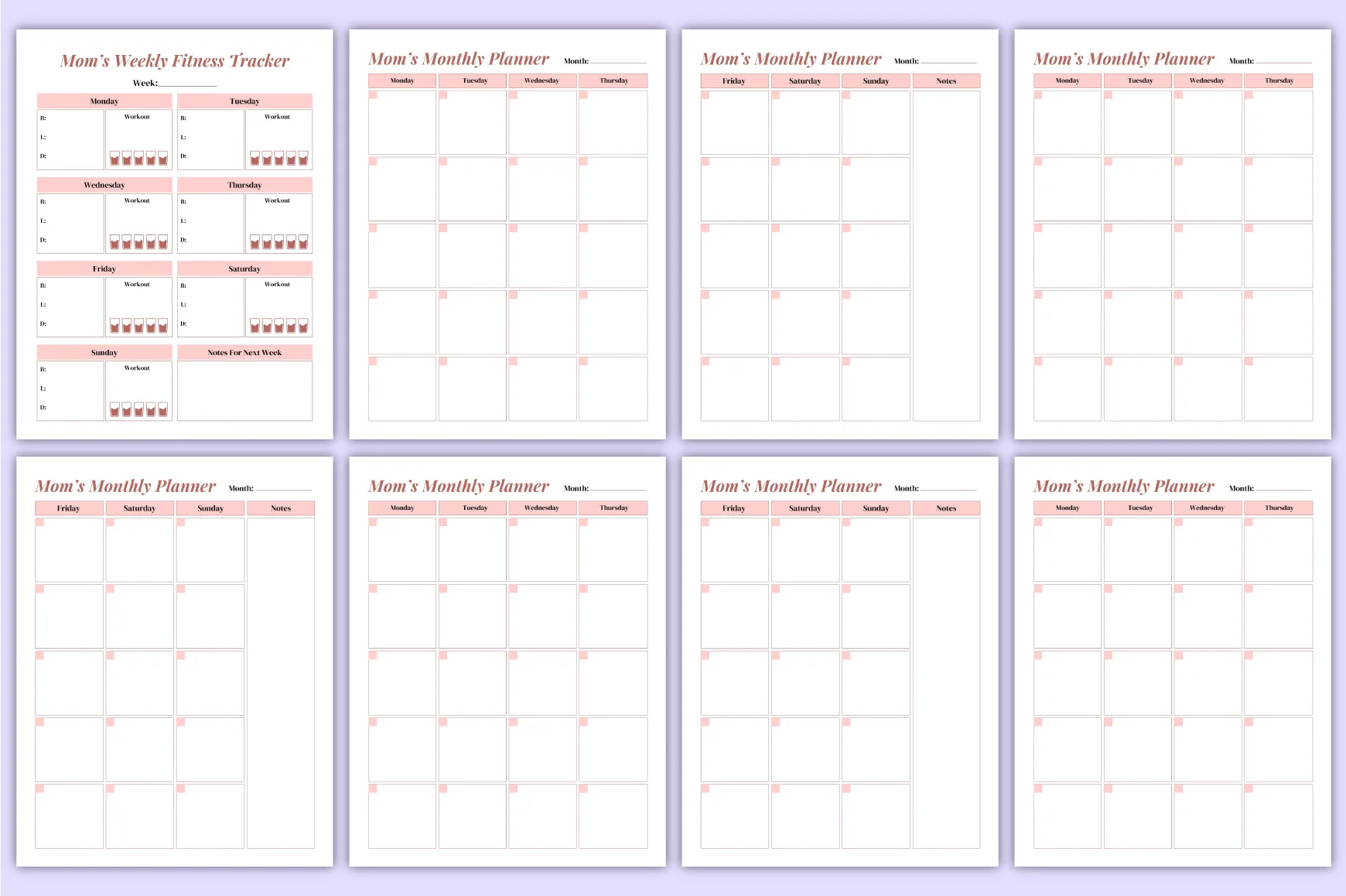 Ultimate Mom Life Workbook - Image 4