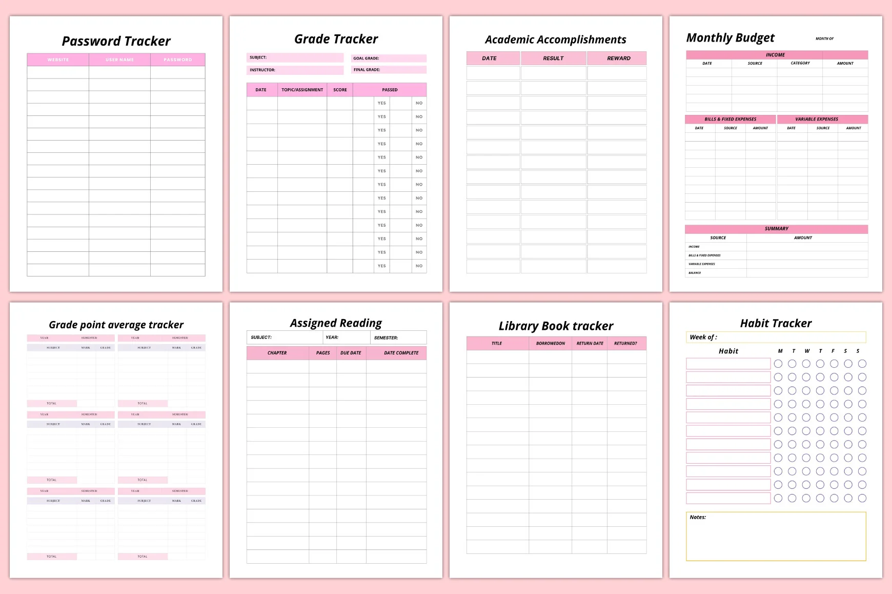 Ultimate Student Planner - Image 2