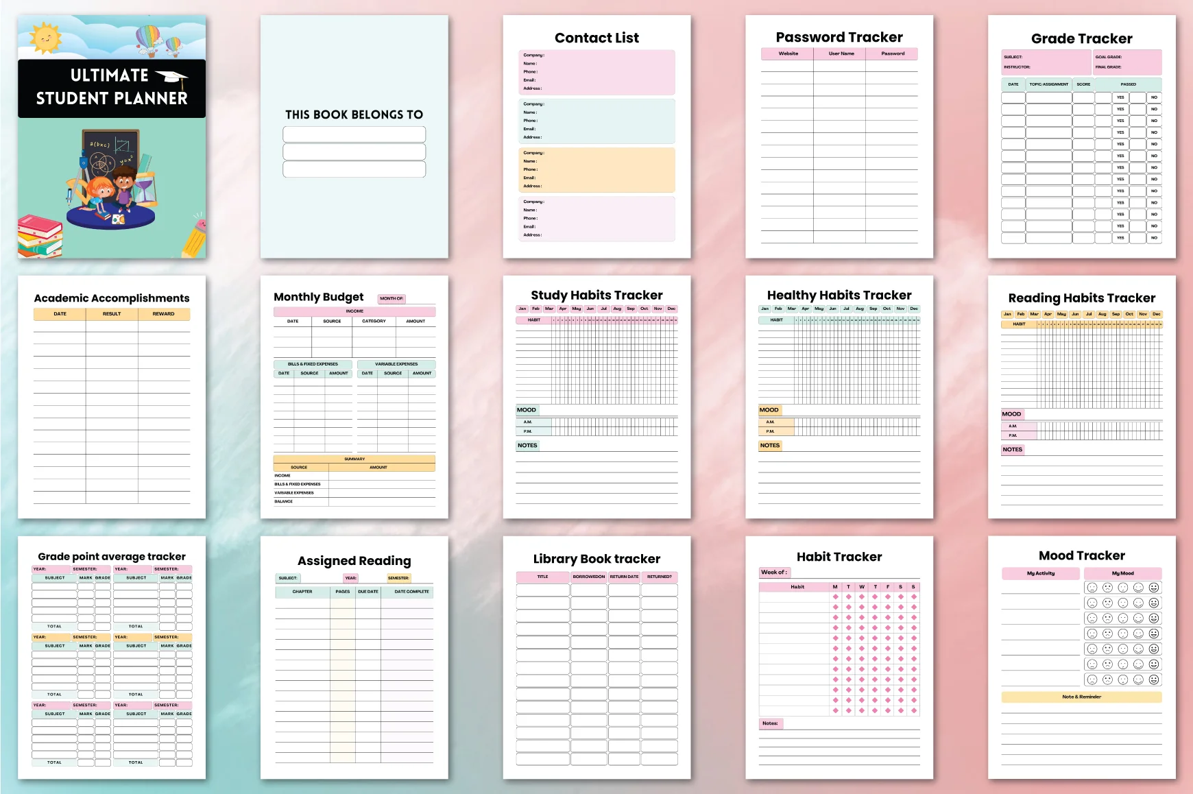 Ultimate Student Planner - Image 2