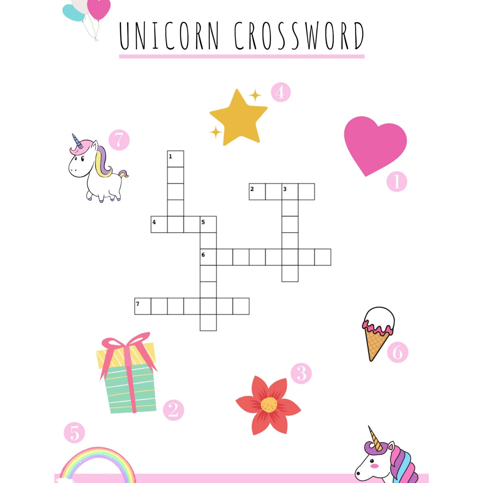 Unicorn Games Activity Pack - Image 3