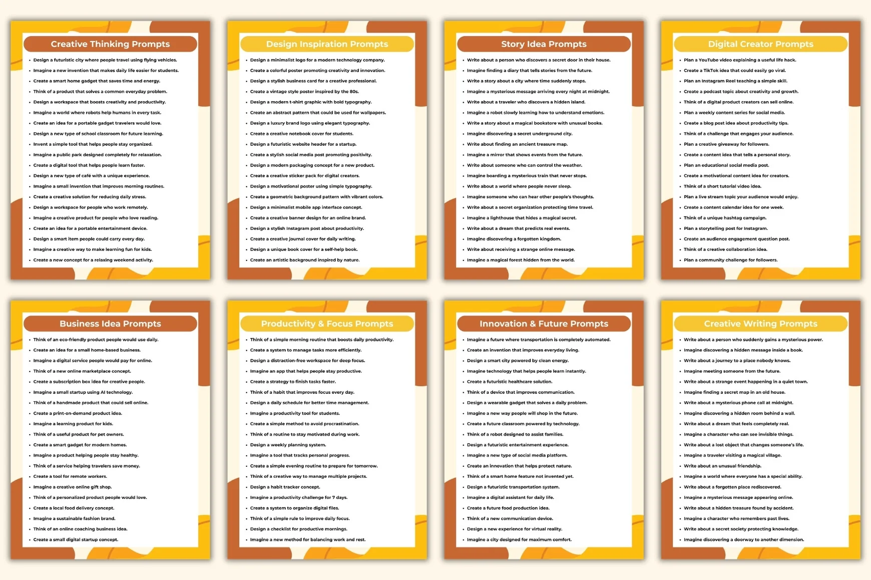 Unique Creative Prompts - Image 2