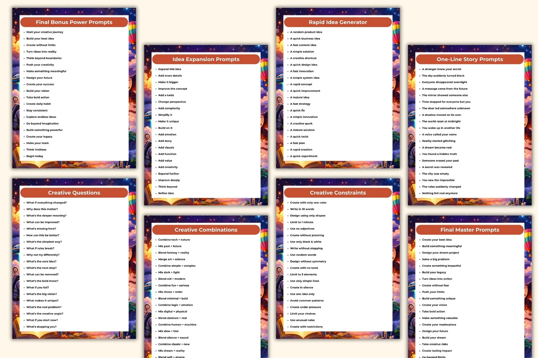 Unlimited Creative Prompts - Image 4