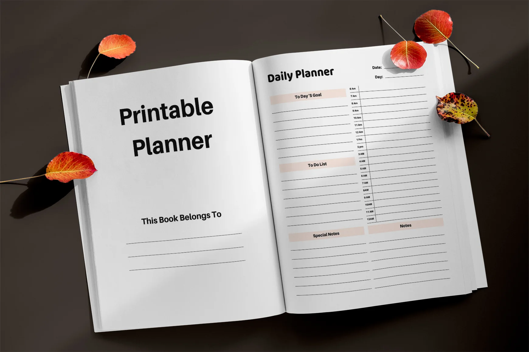 Printable Planner KDP Interior - Image 2
