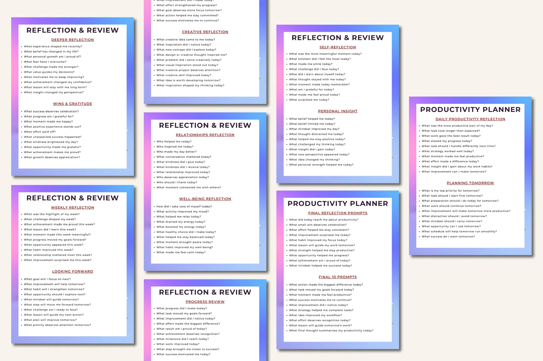 Digital Planner Prompt Guide - Image 9