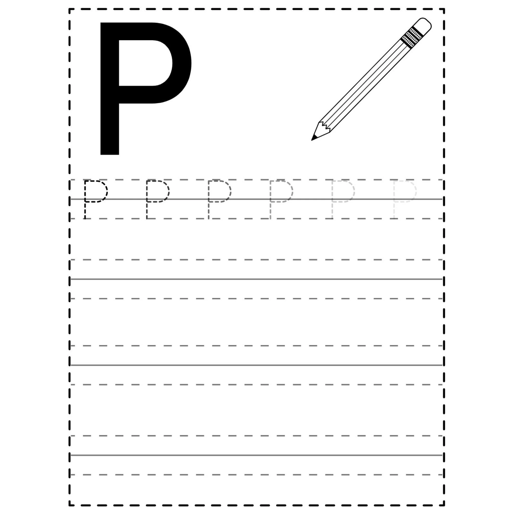 Uppercase Lowercase Letter Tracing Book - Image 5
