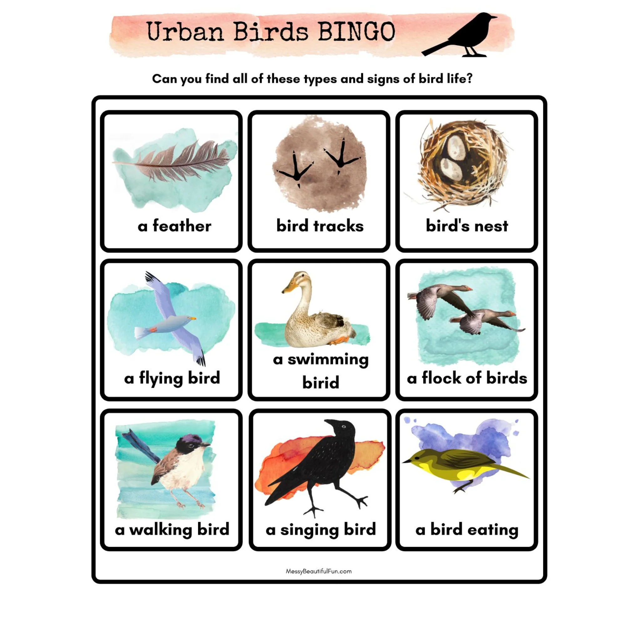 Urban Birds Unit Study for City Kids - Image 3