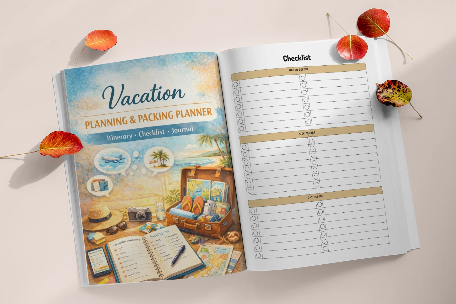 Vacation Planning Packing Planner - Image 2