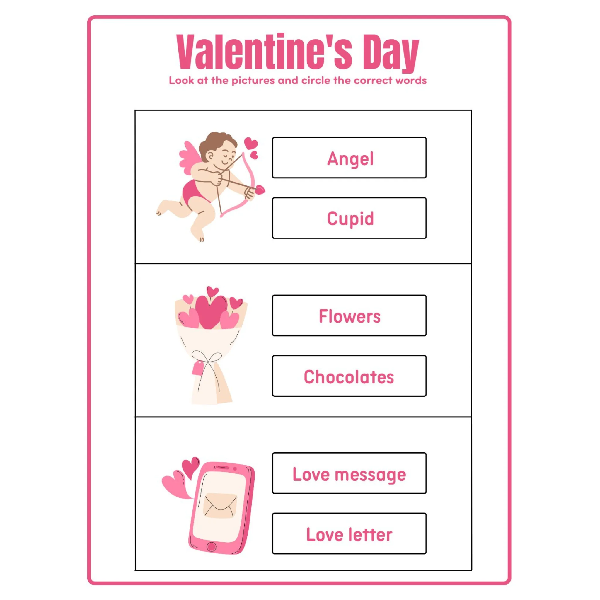 Valentine's Day Activity Book for Kids - Image 4