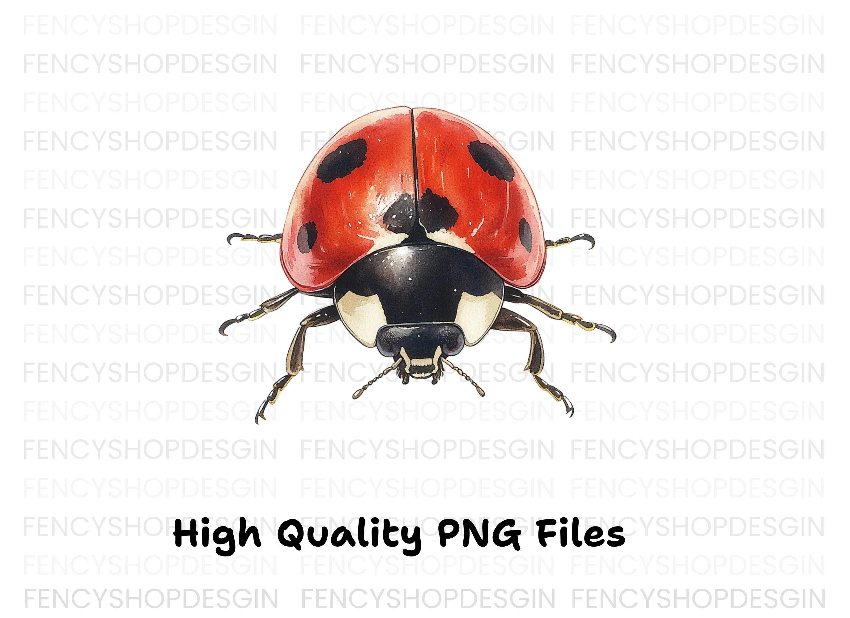 Versatile Ladybug Clipart Bundle - Image 2