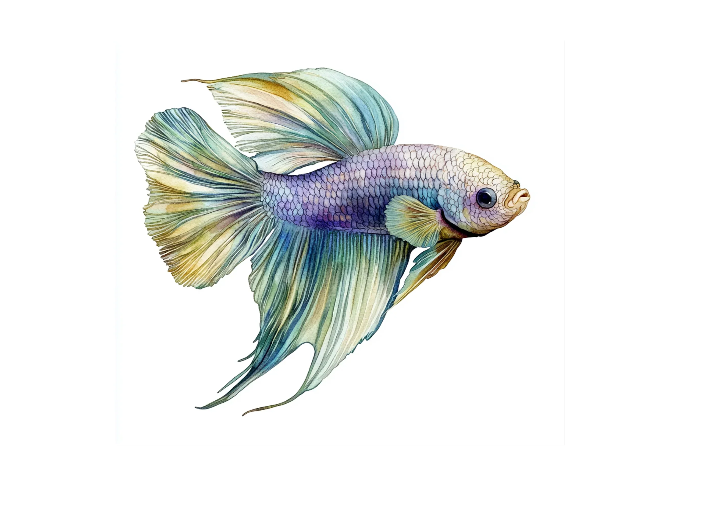 Vibrant Betta Fish Clipart Bundle - Image 3