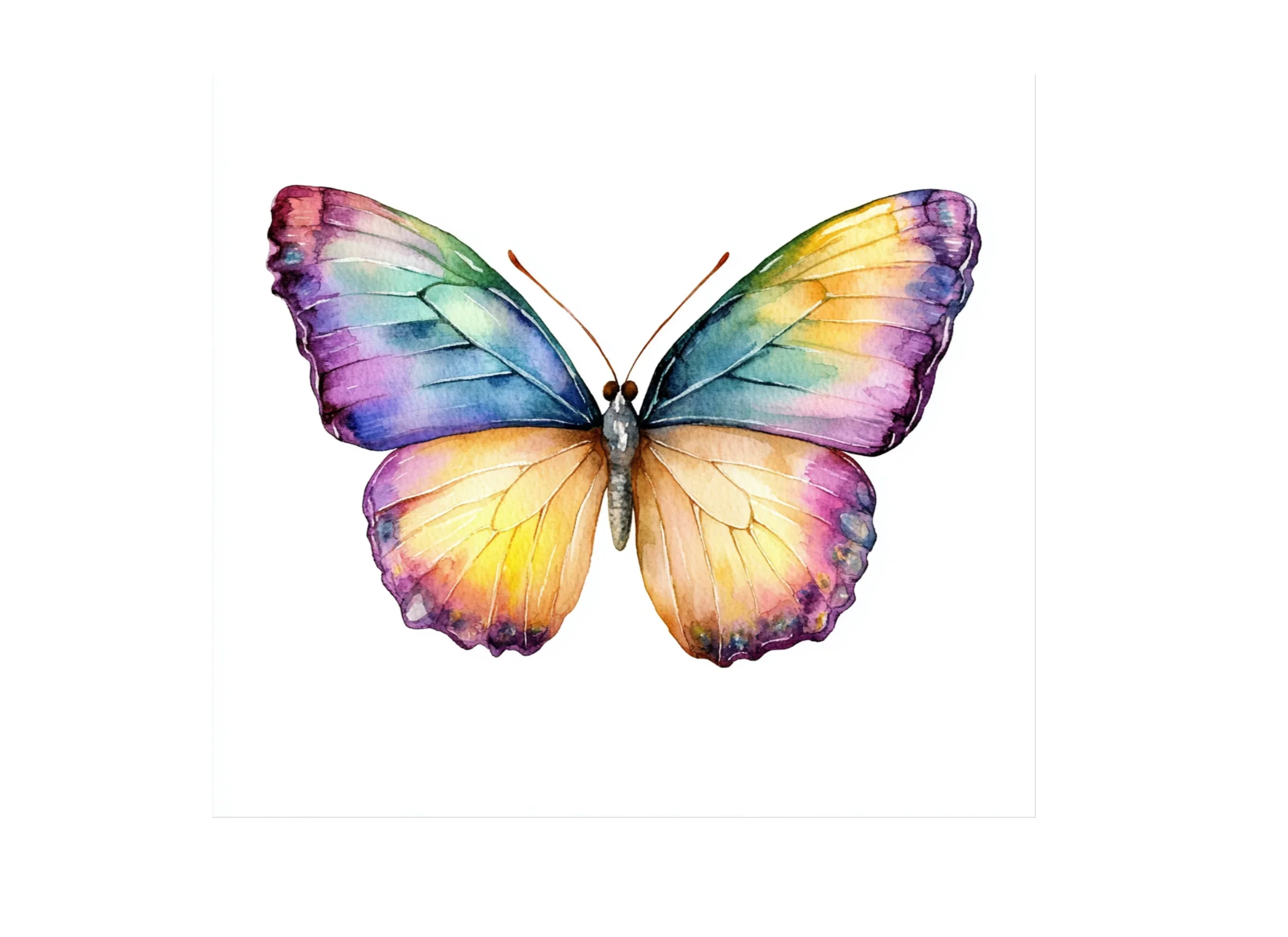 Vibrant Butterfly Clipart Bundle - Image 2