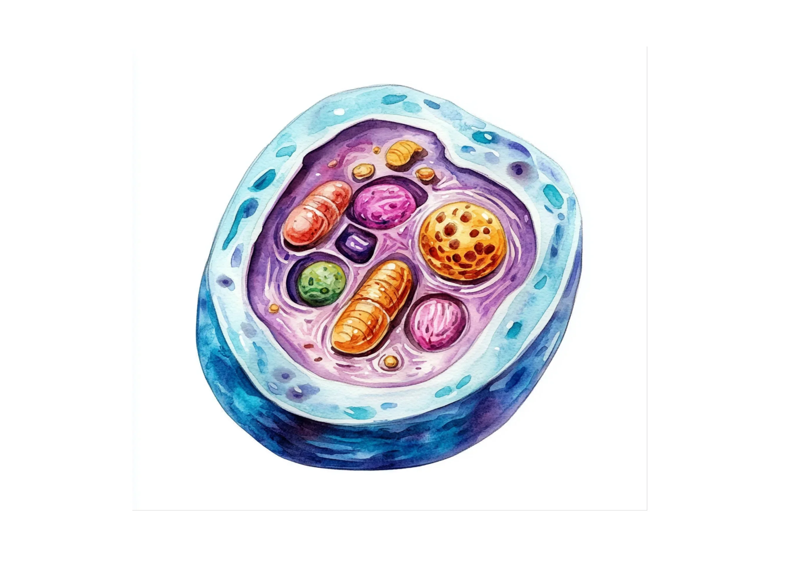 Vibrant Cell Structure Clipart Bundle - Image 2