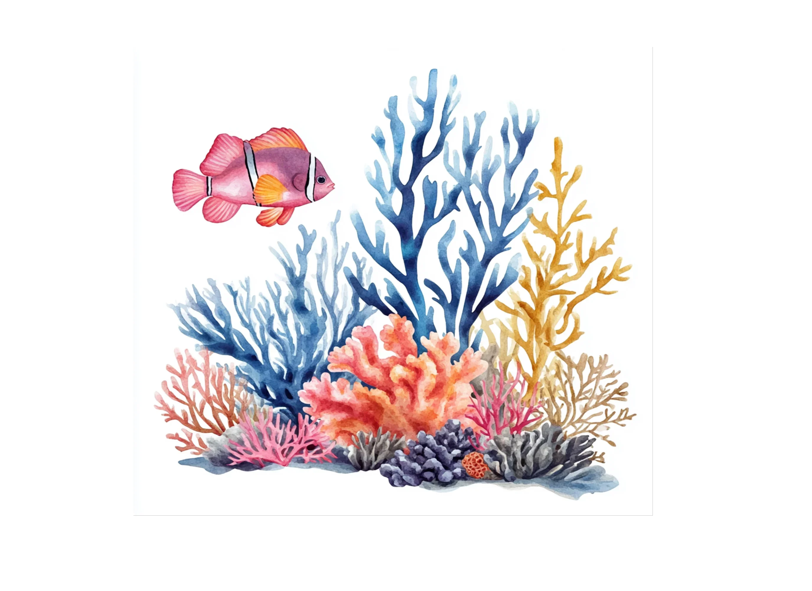 Vibrant Coral Reef Clipart Bundle - Image 3