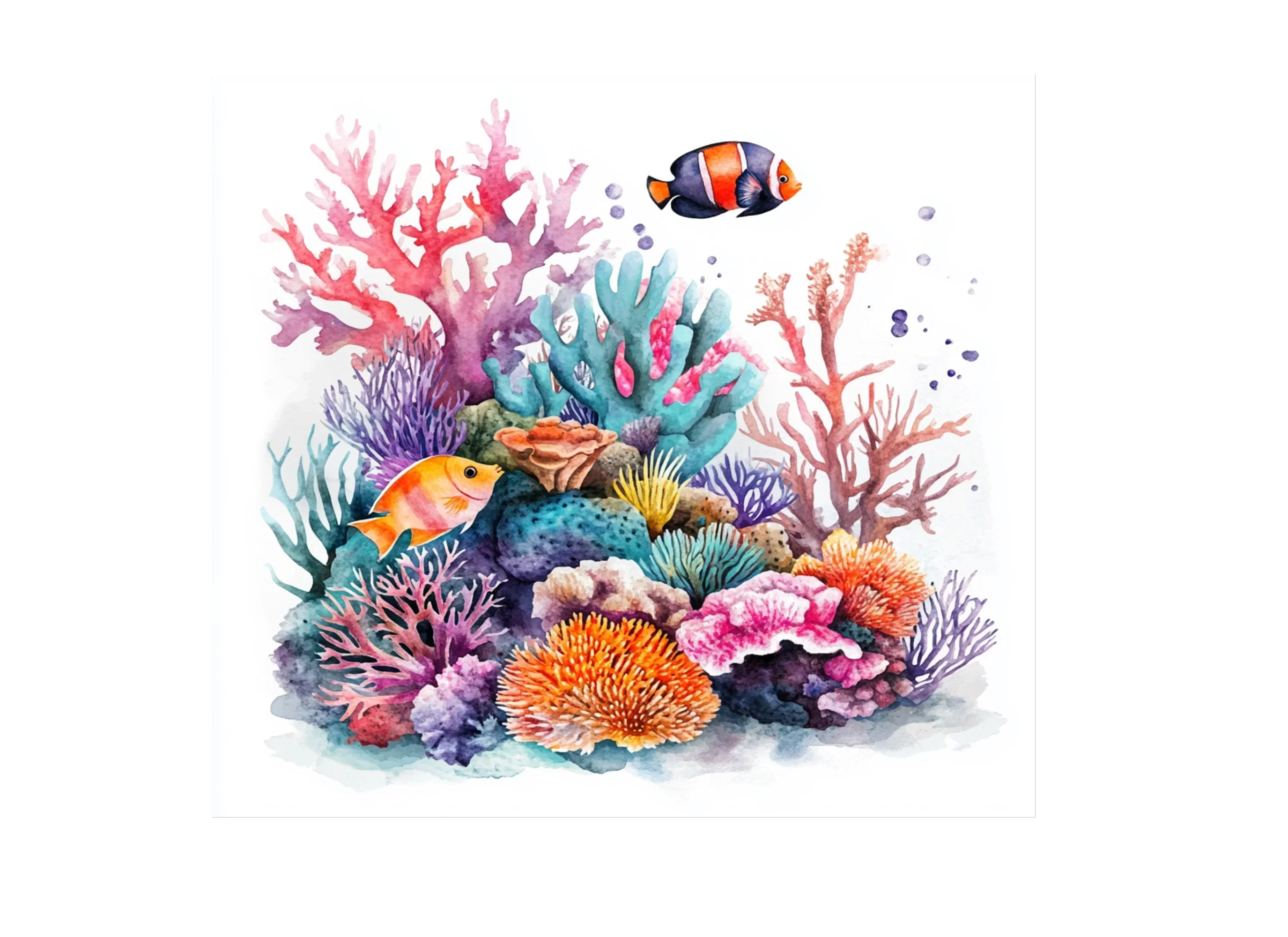 Vibrant Coral Reef Clipart Bundle - Image 2