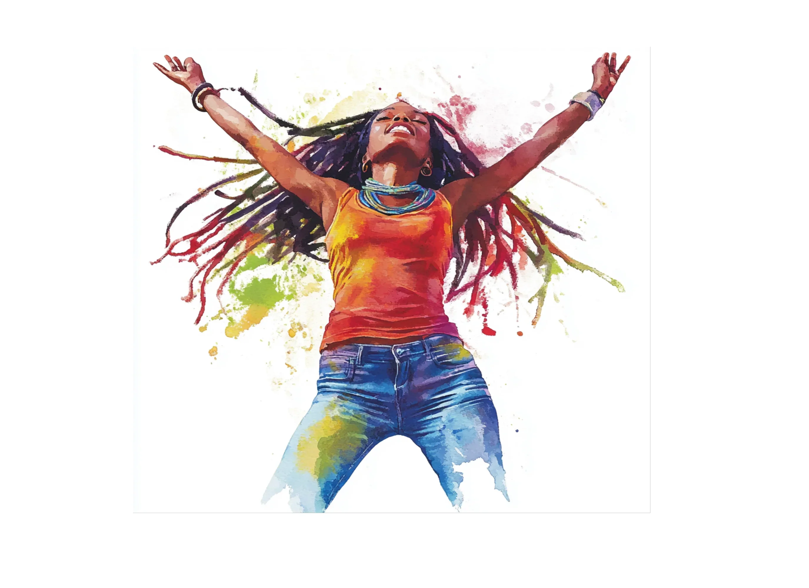 Vibrant Dancers Clipart Bundle - Image 3