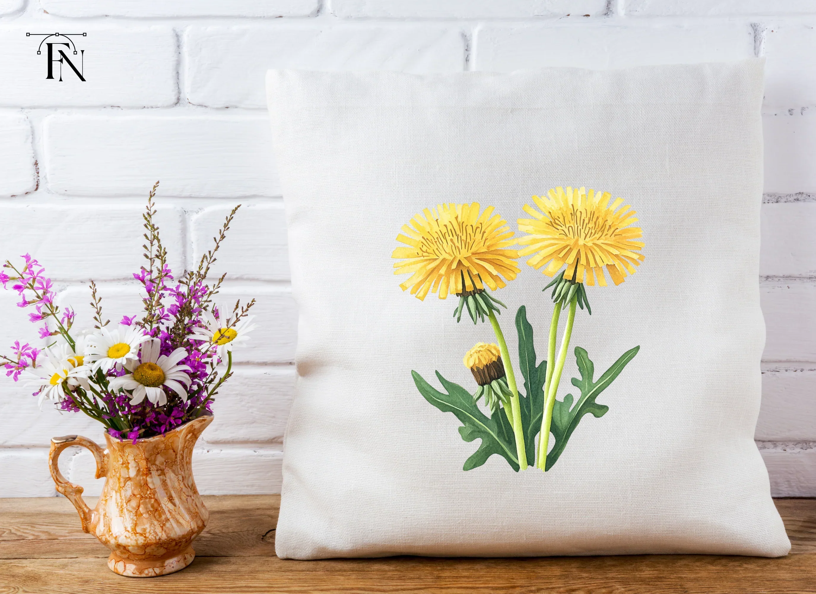 Vibrant Dandelion Blossom Clipart Bundle - Image 2