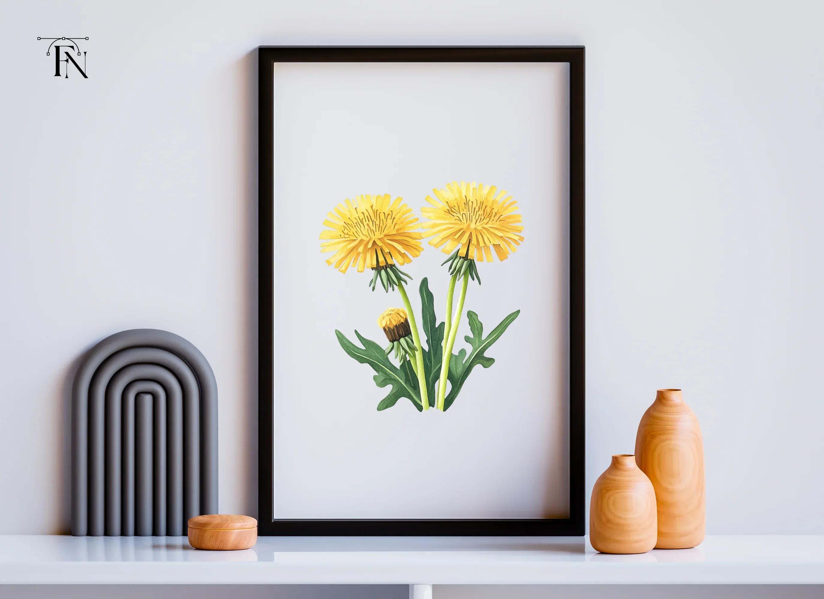 Vibrant Dandelion Blossom Clipart Bundle - Image 3