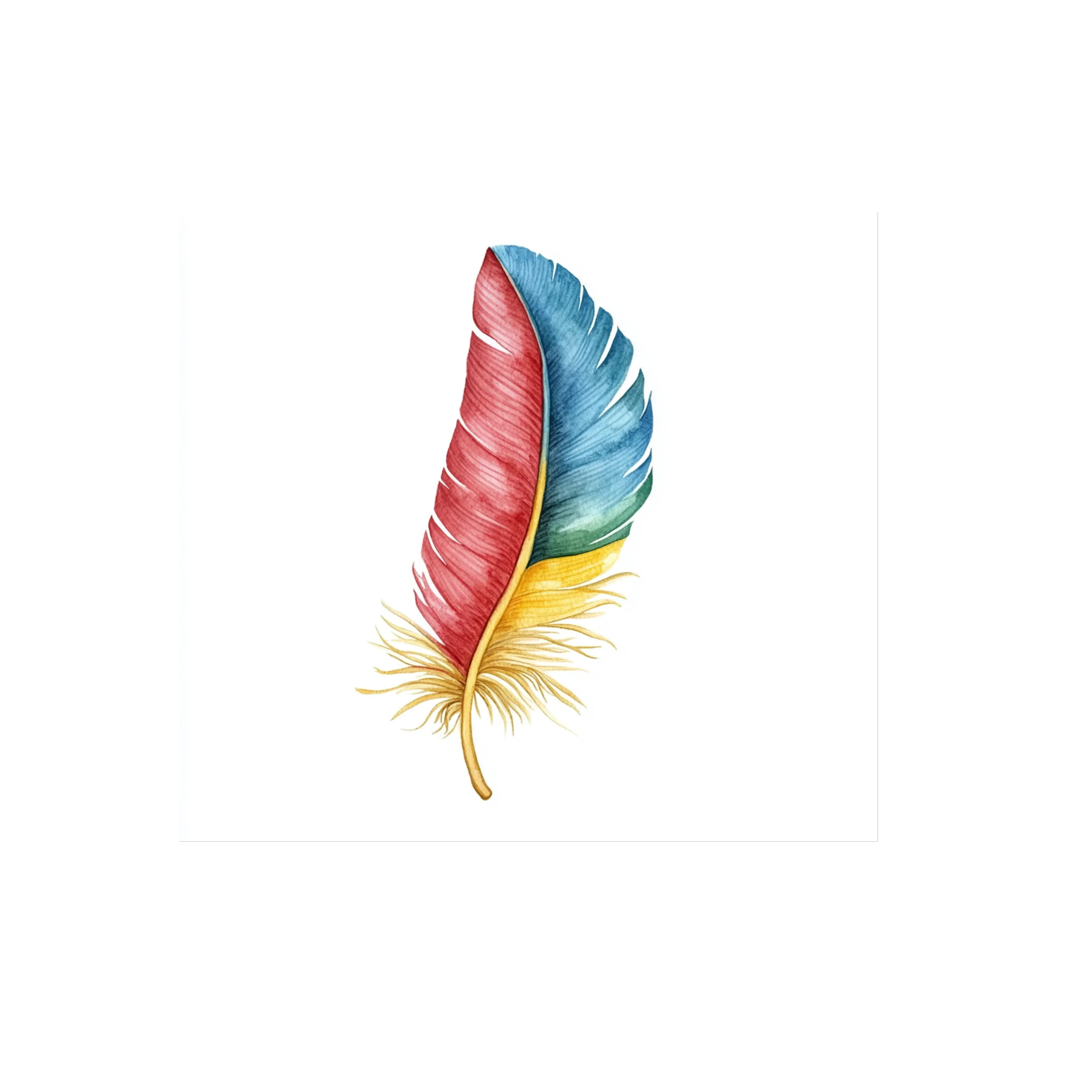 Vibrant Feathers Clipart Bundle - Image 2