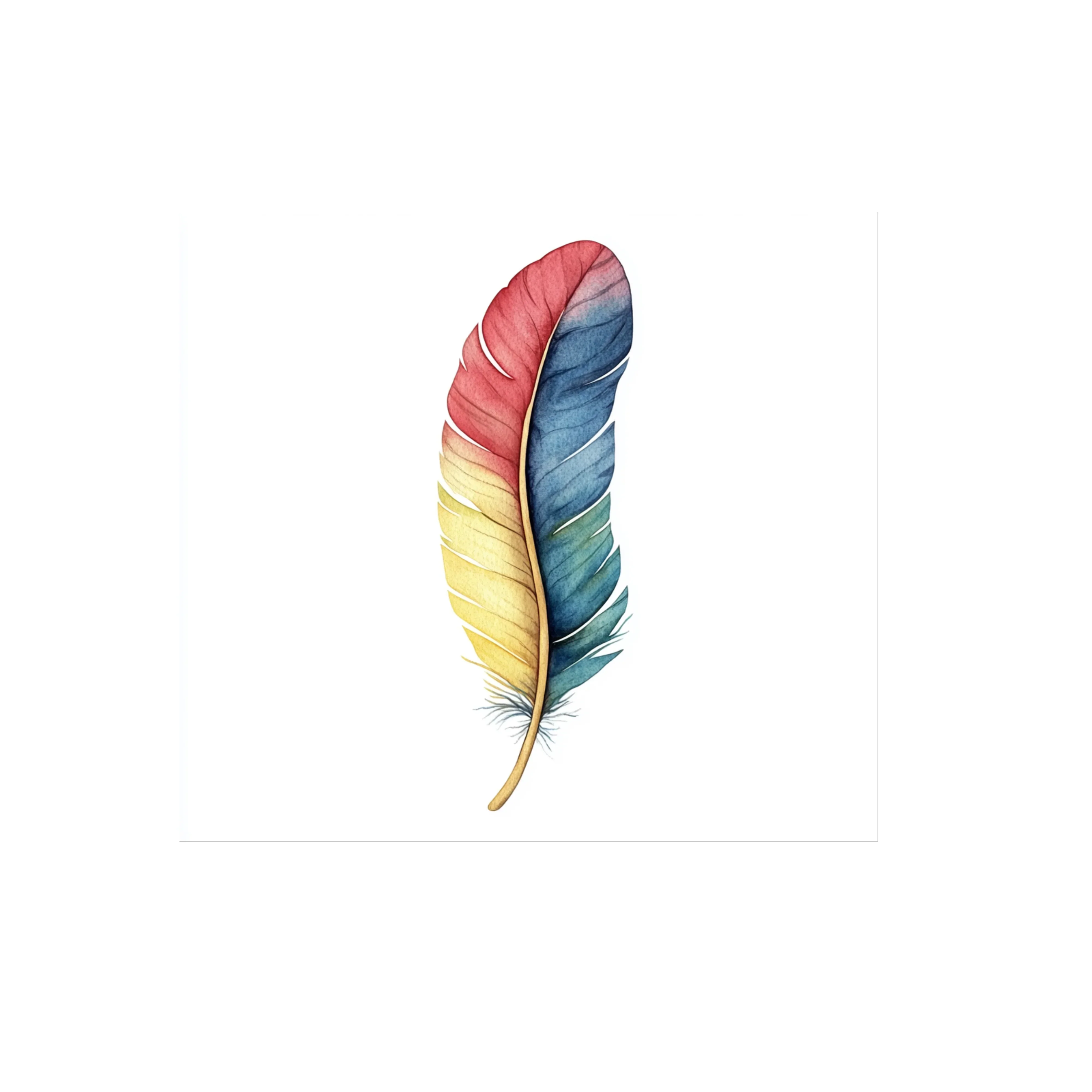 Vibrant Feathers Clipart Bundle - Image 3