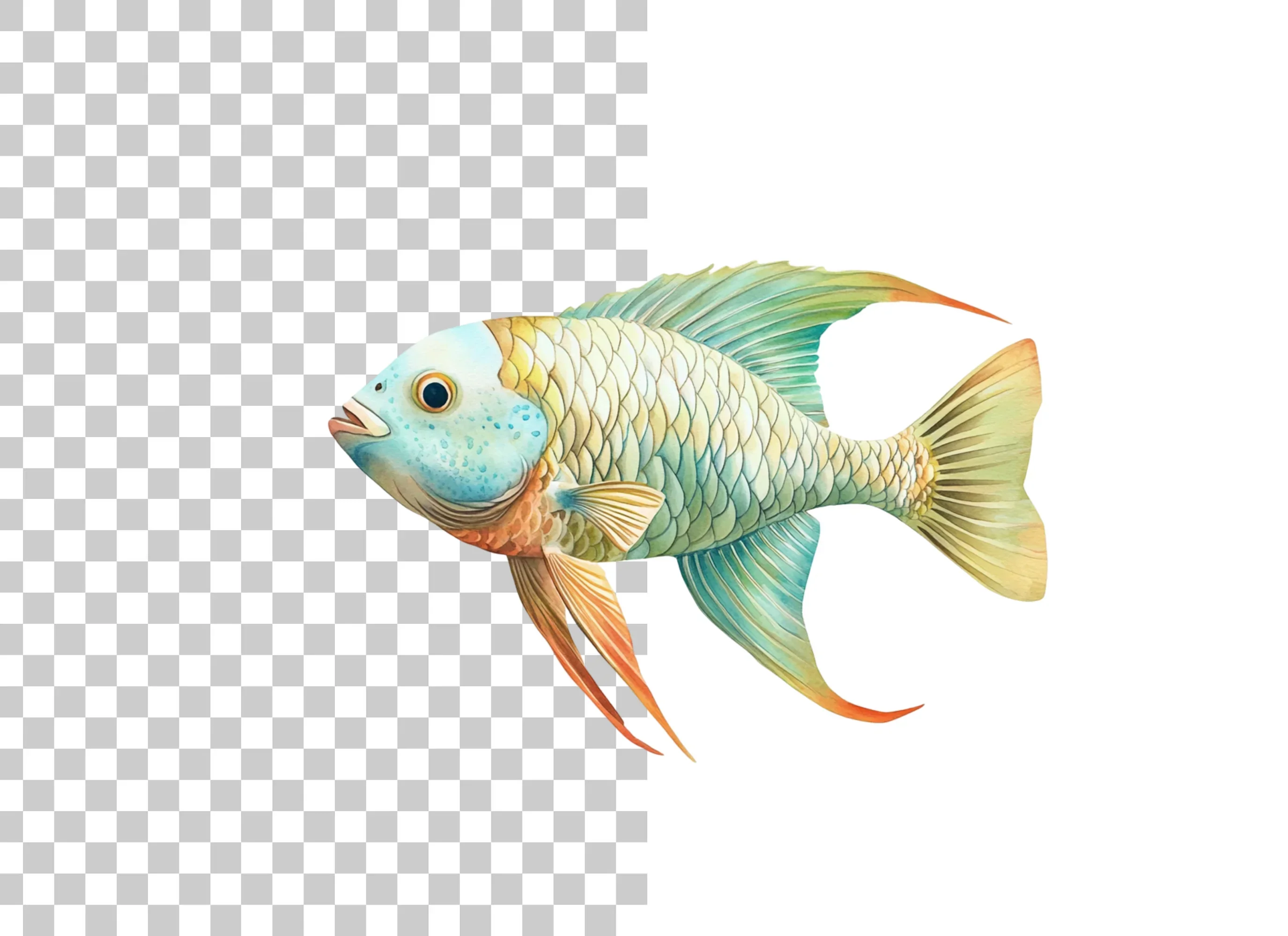 Vibrant Fish Clipart Bundle - Image 3