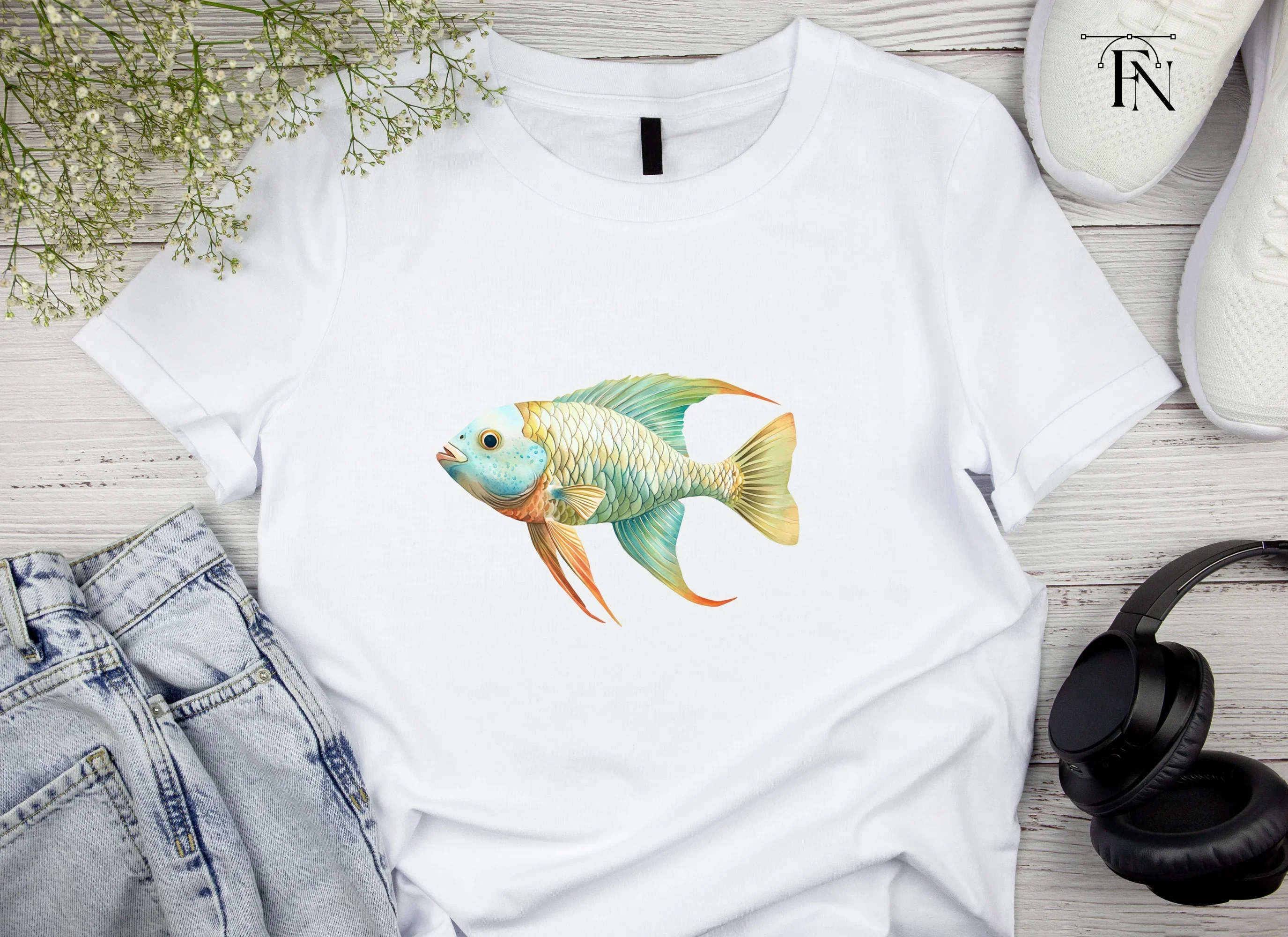 Vibrant Fish Clipart Bundle - Image 6