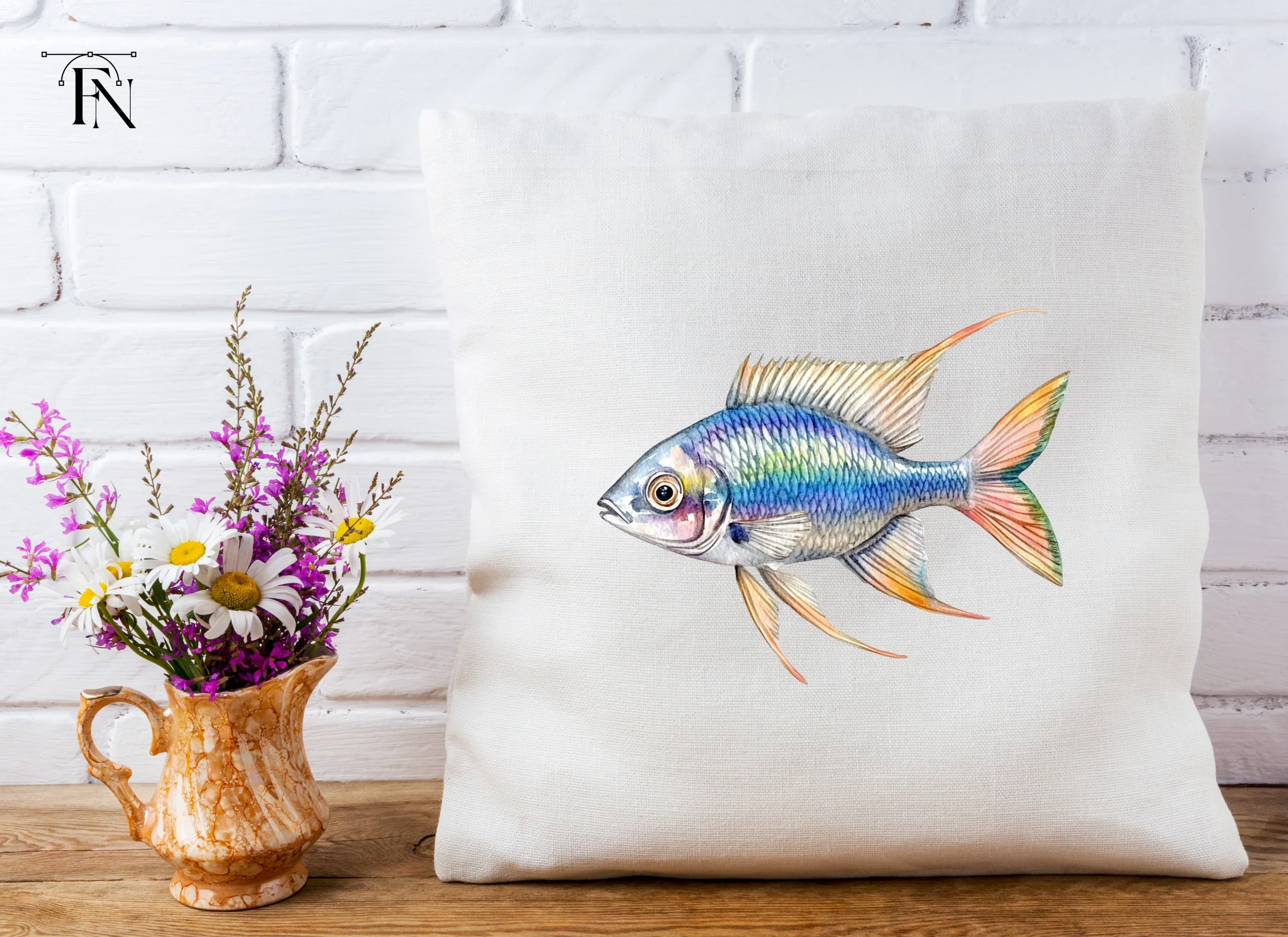 Vibrant Fish Clipart Bundle - Image 4