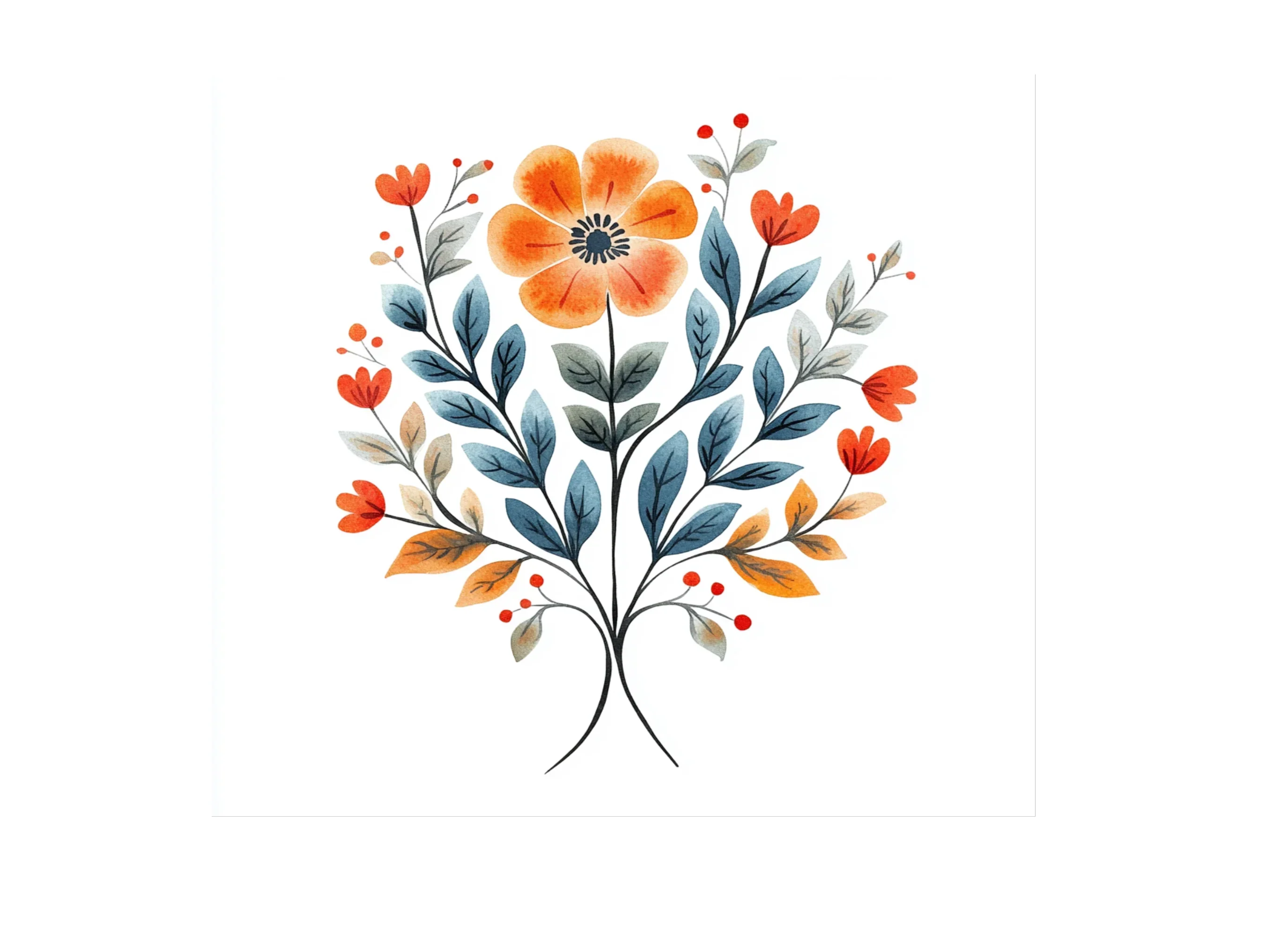Vibrant Flower Clipart Bundle - Image 2