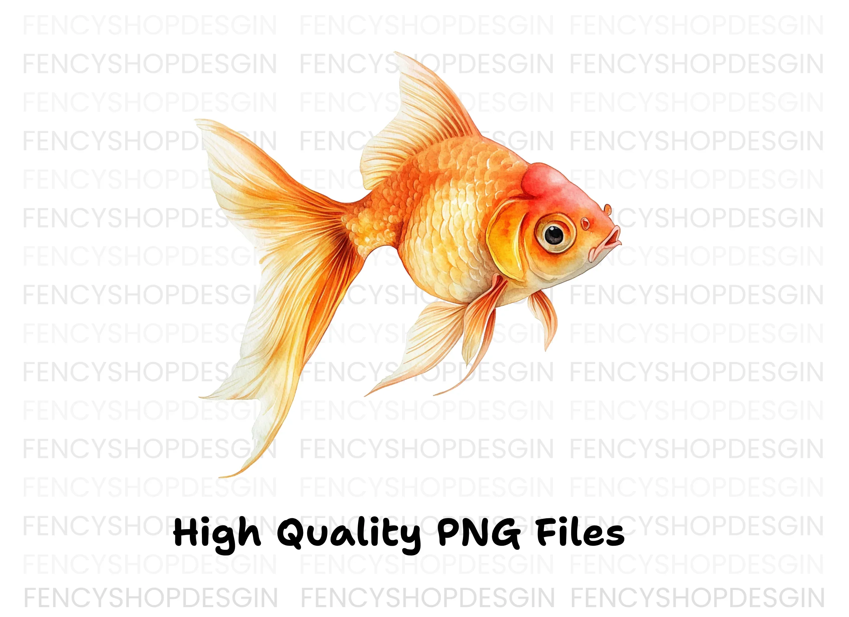 Vibrant Goldfish Clipart Bundle - Image 2