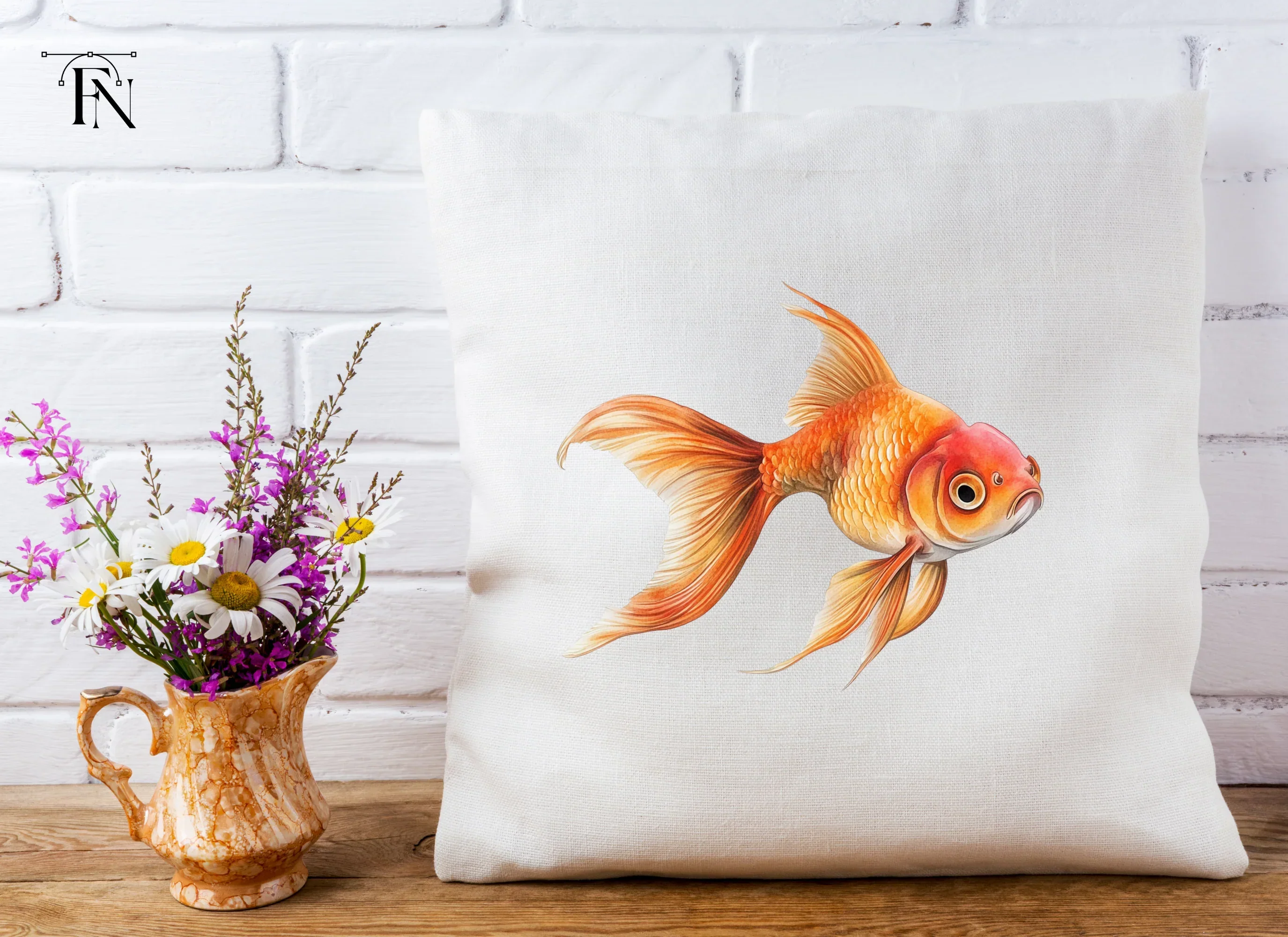 Vibrant Goldfish Clipart Bundle - Image 4
