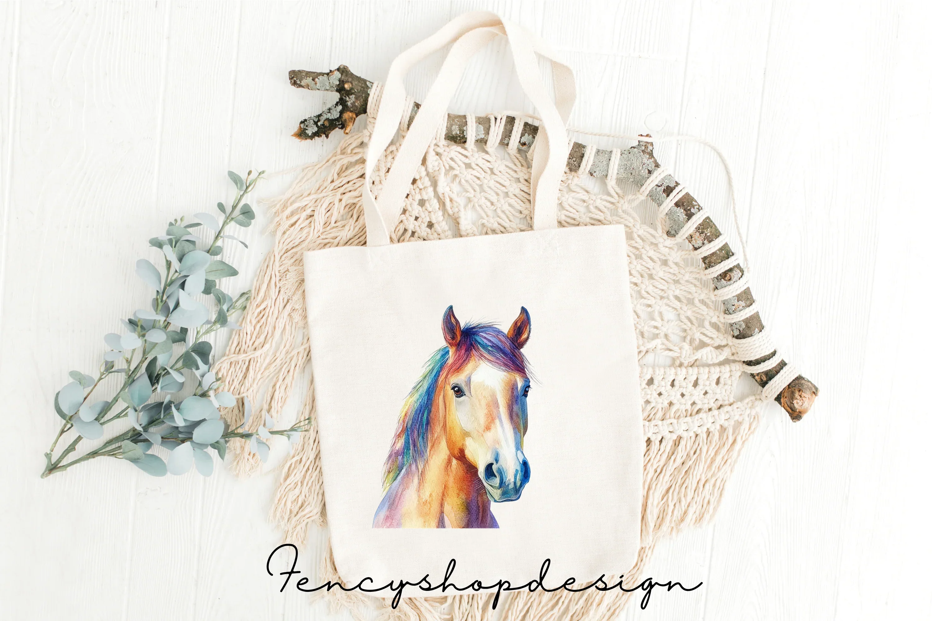 Vibrant Horse Clipart Bundle - Image 8