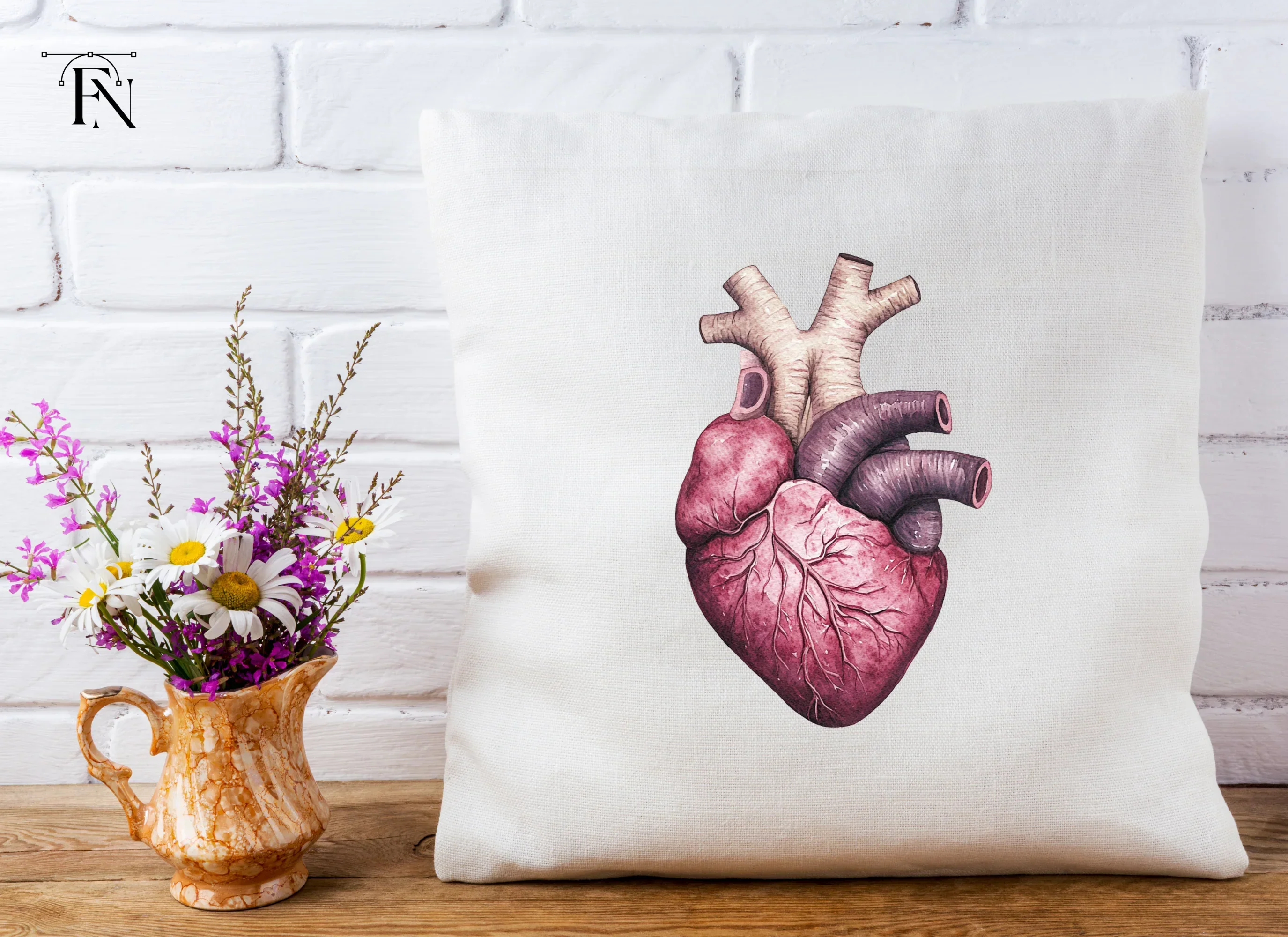 Vibrant Human Heart Clipart Bundle - Image 4