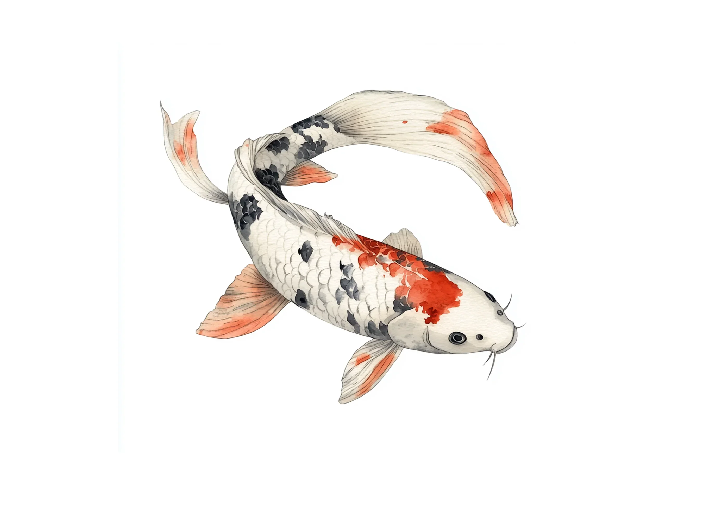 Vibrant Japanese Koi Fish Clipart Bundle - Image 2
