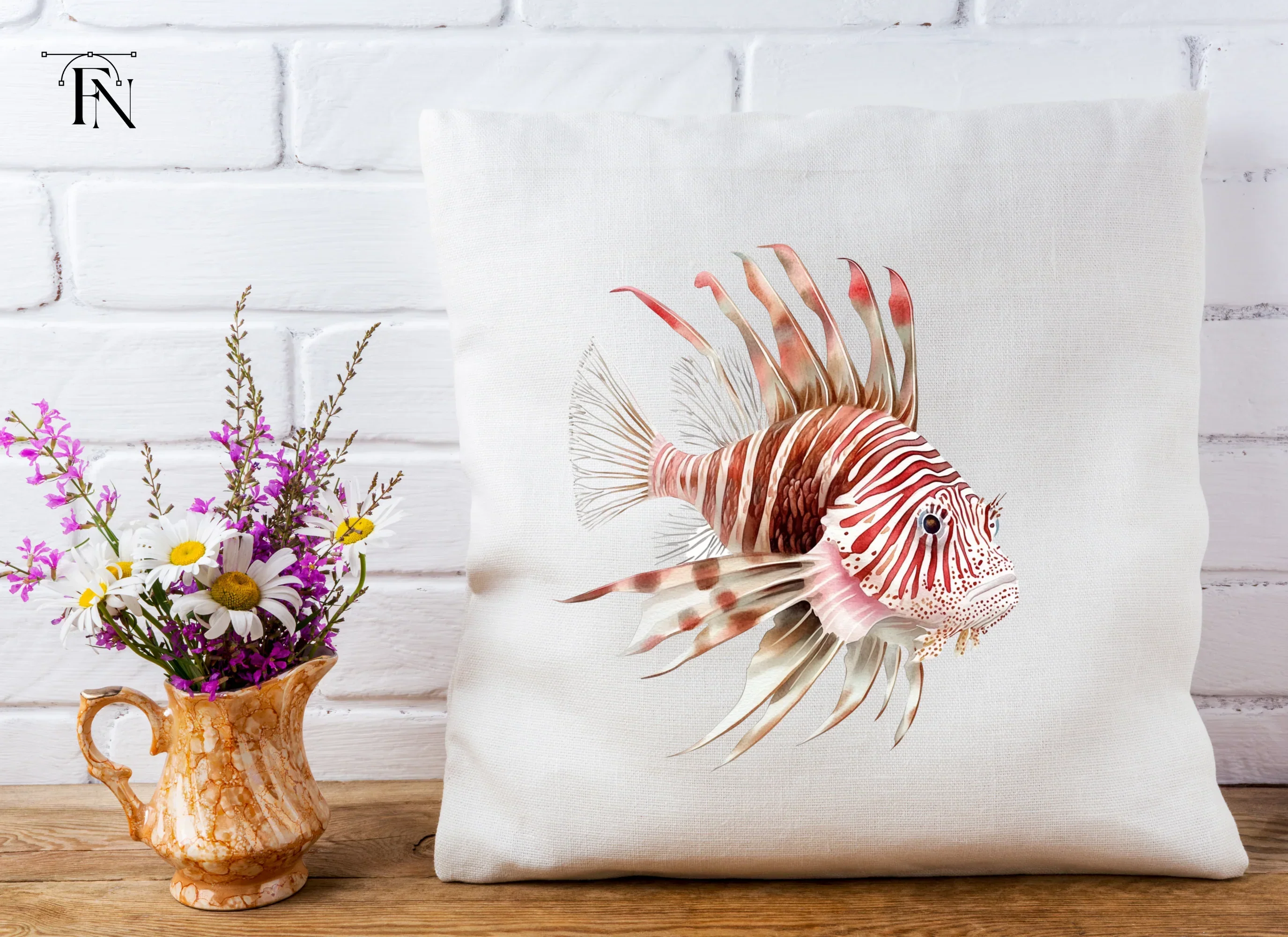 Vibrant Lionfish Clipart Bundle - Image 5