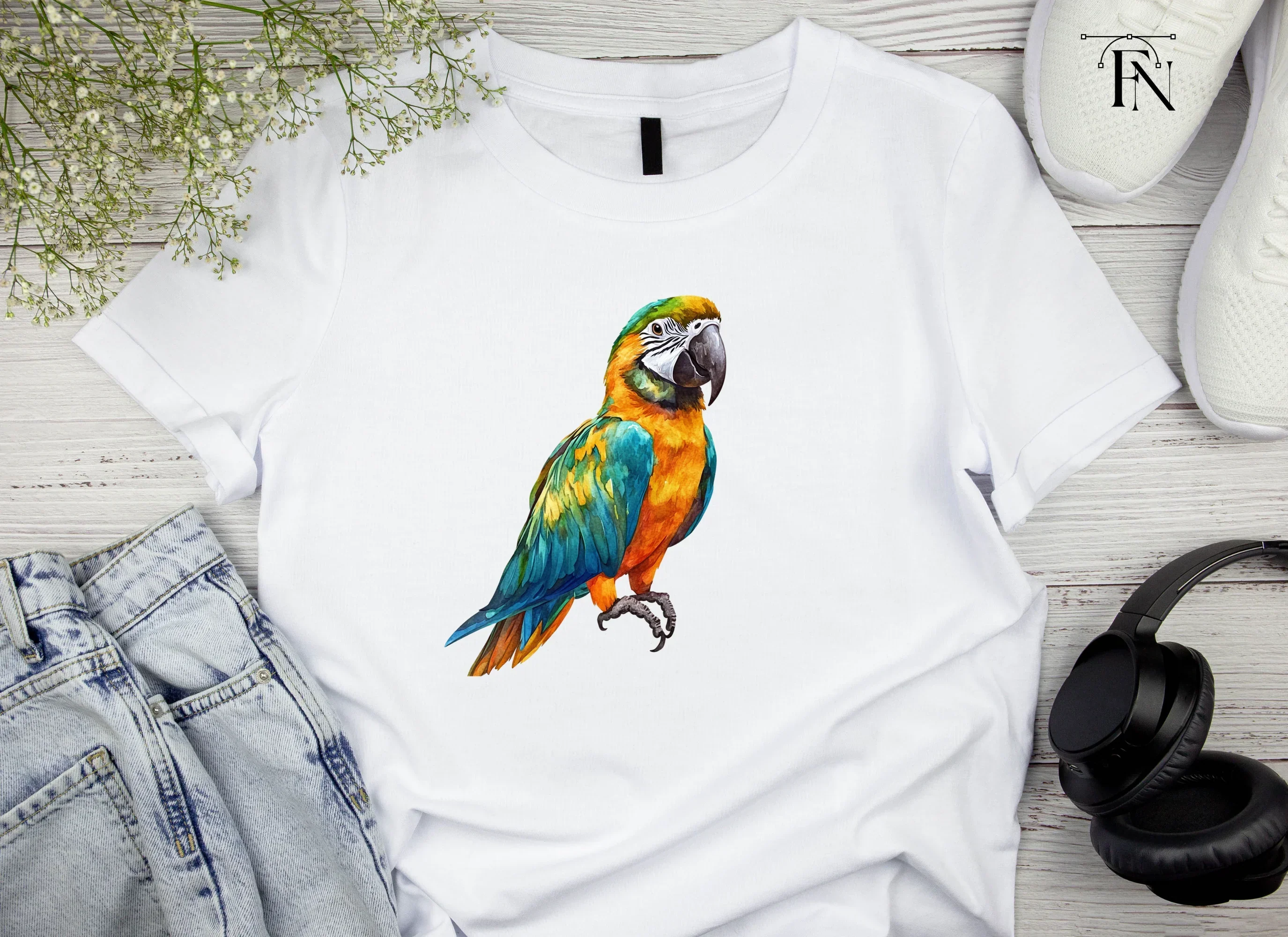 Vibrant Macaw Clipart Bundle - Image 4