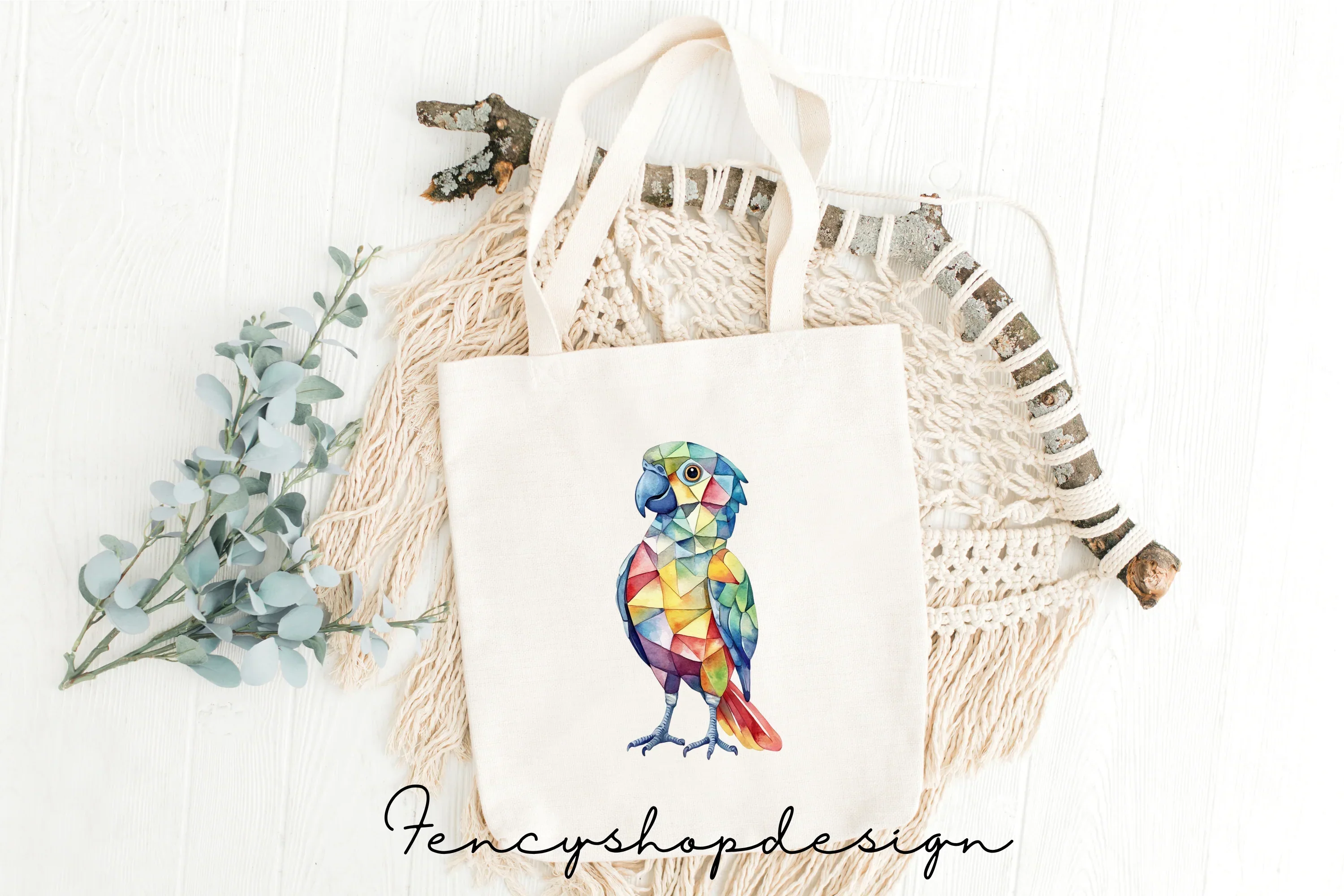 Vibrant Parrot Clipart Bundle - Image 2