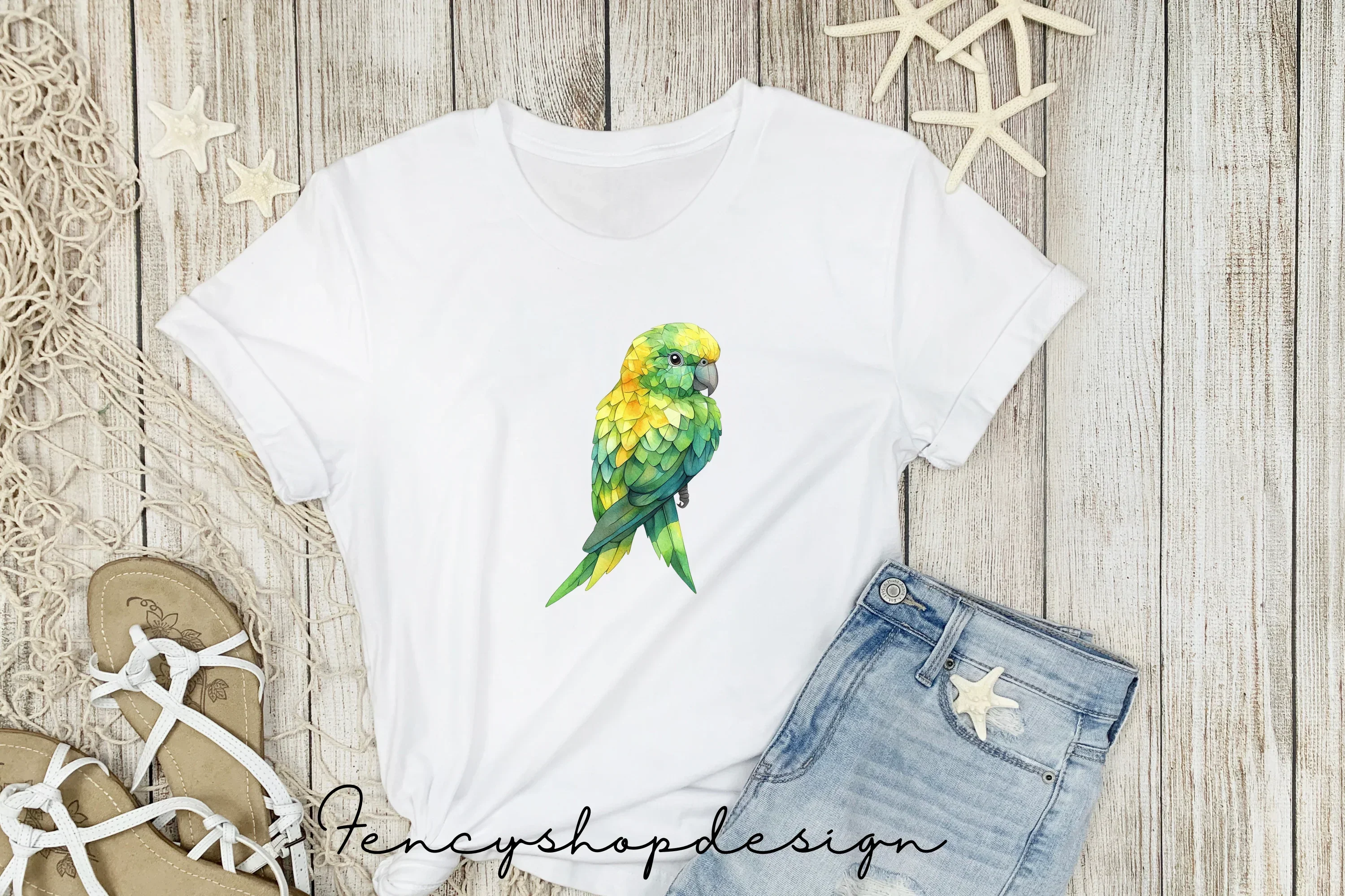 Vibrant Parrot Clipart Bundle - Image 5