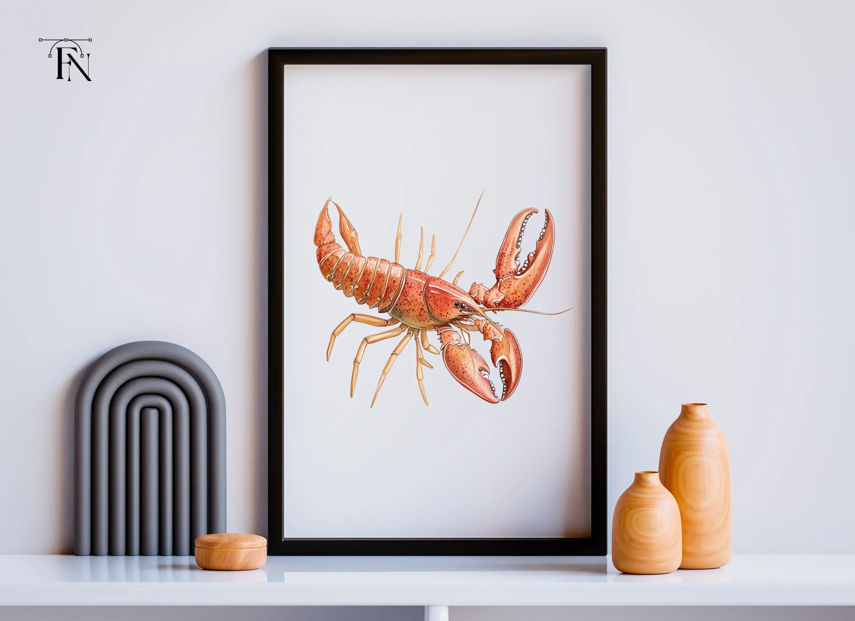Vibrant Red Lobster Clipart Bundle - Image 6