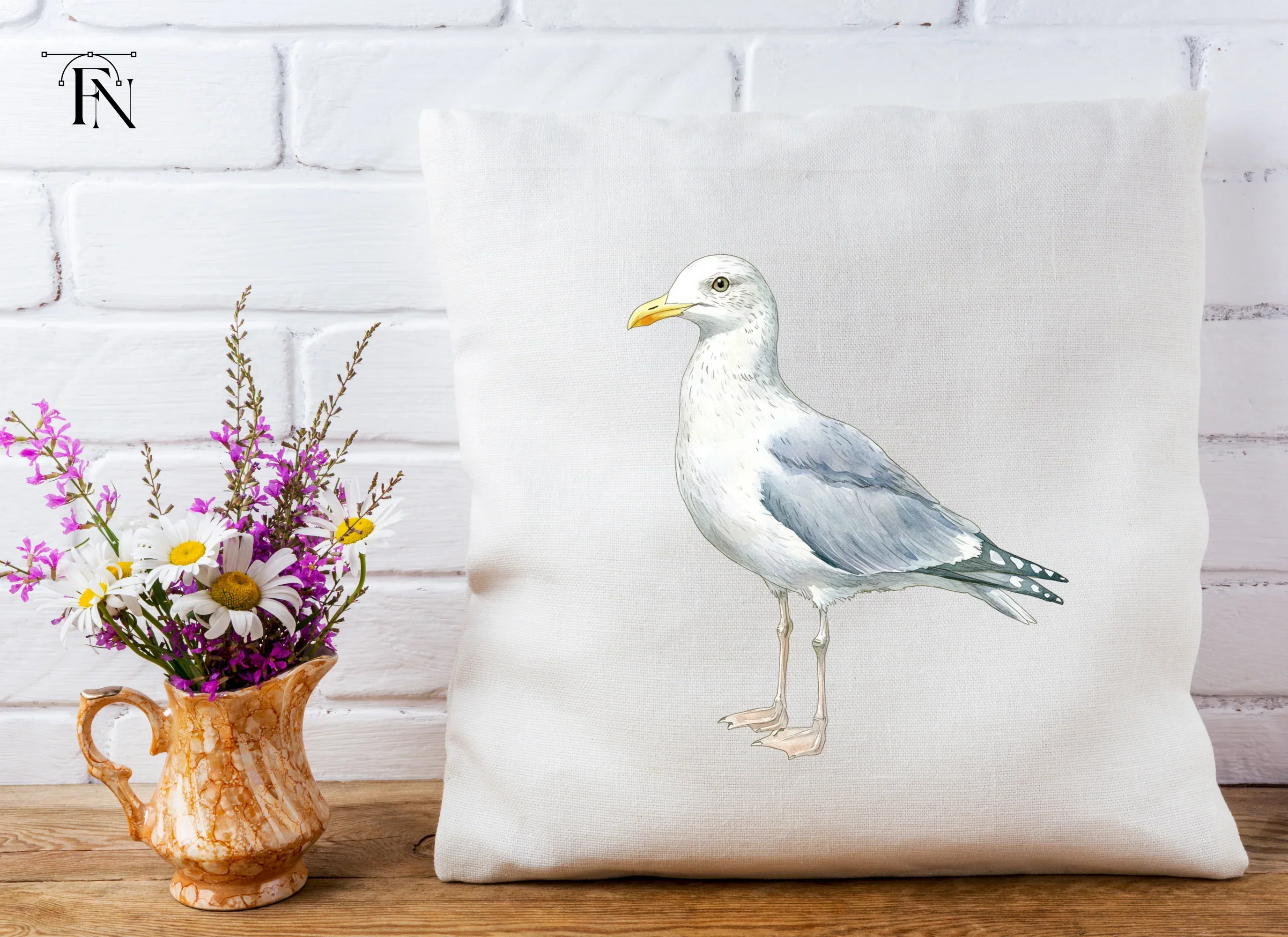 Vibrant Seagull Clipart Bundle - Image 5