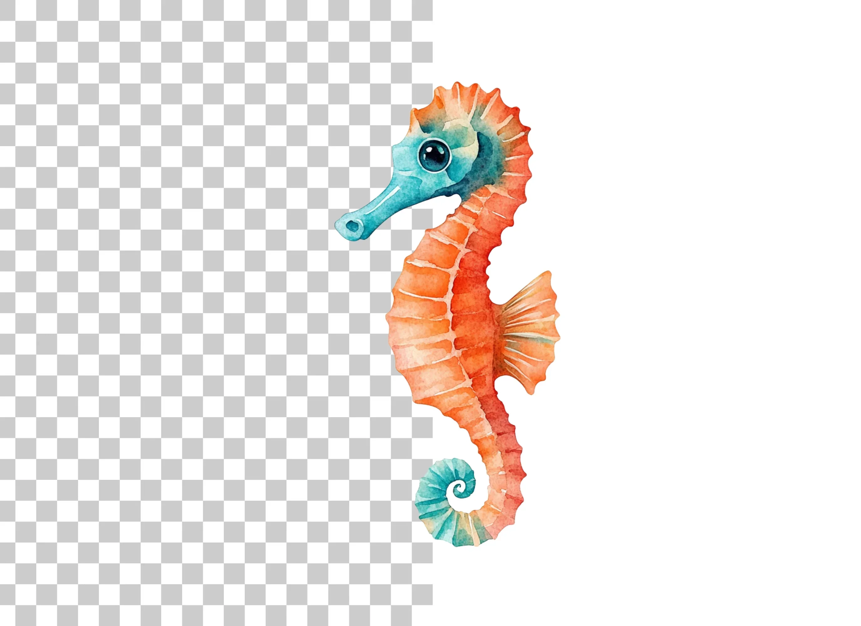 Vibrant Seahorse Clipart Bundle - Image 2