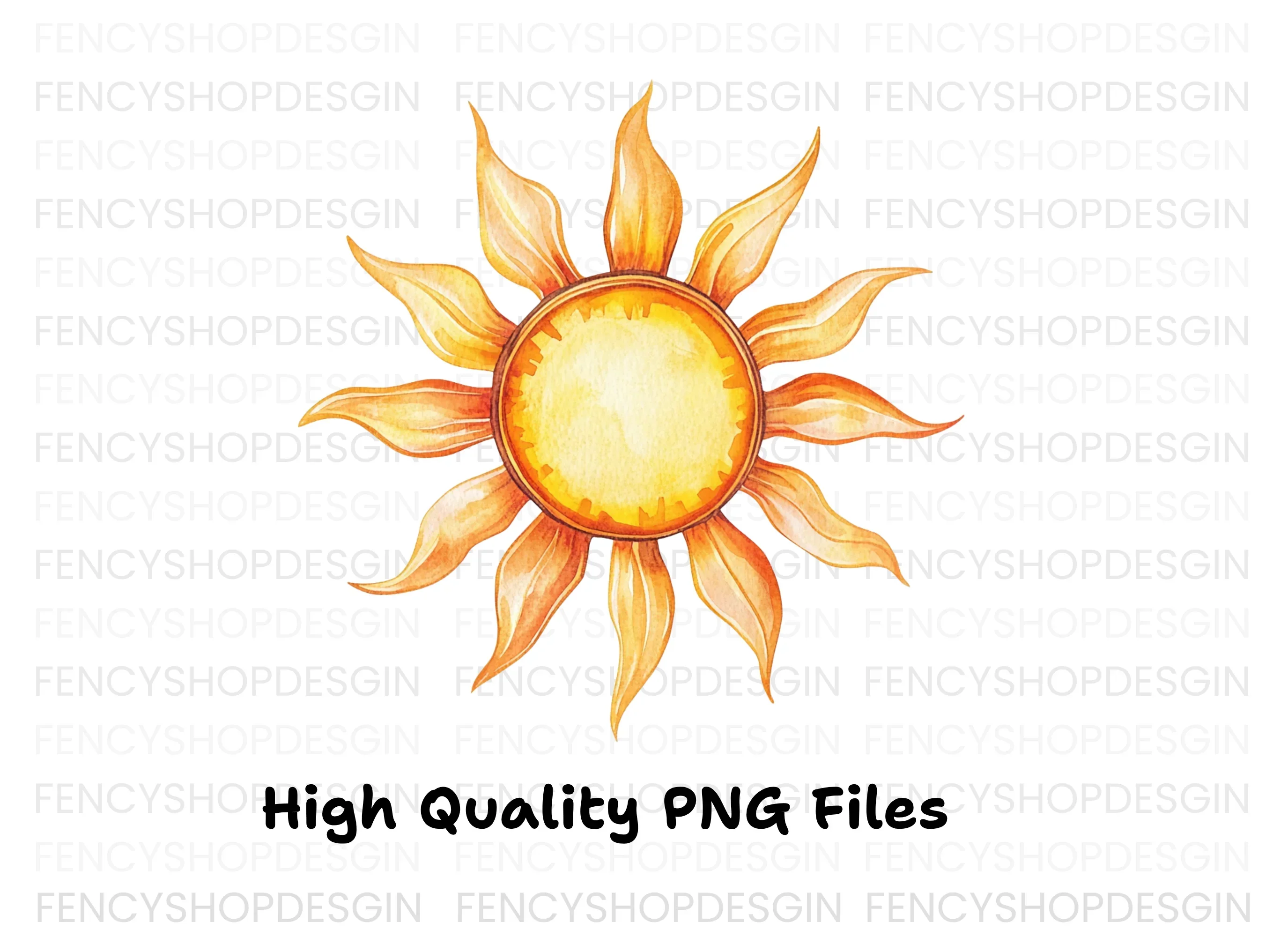 Vibrant Sun Clipart Bundle - Image 2