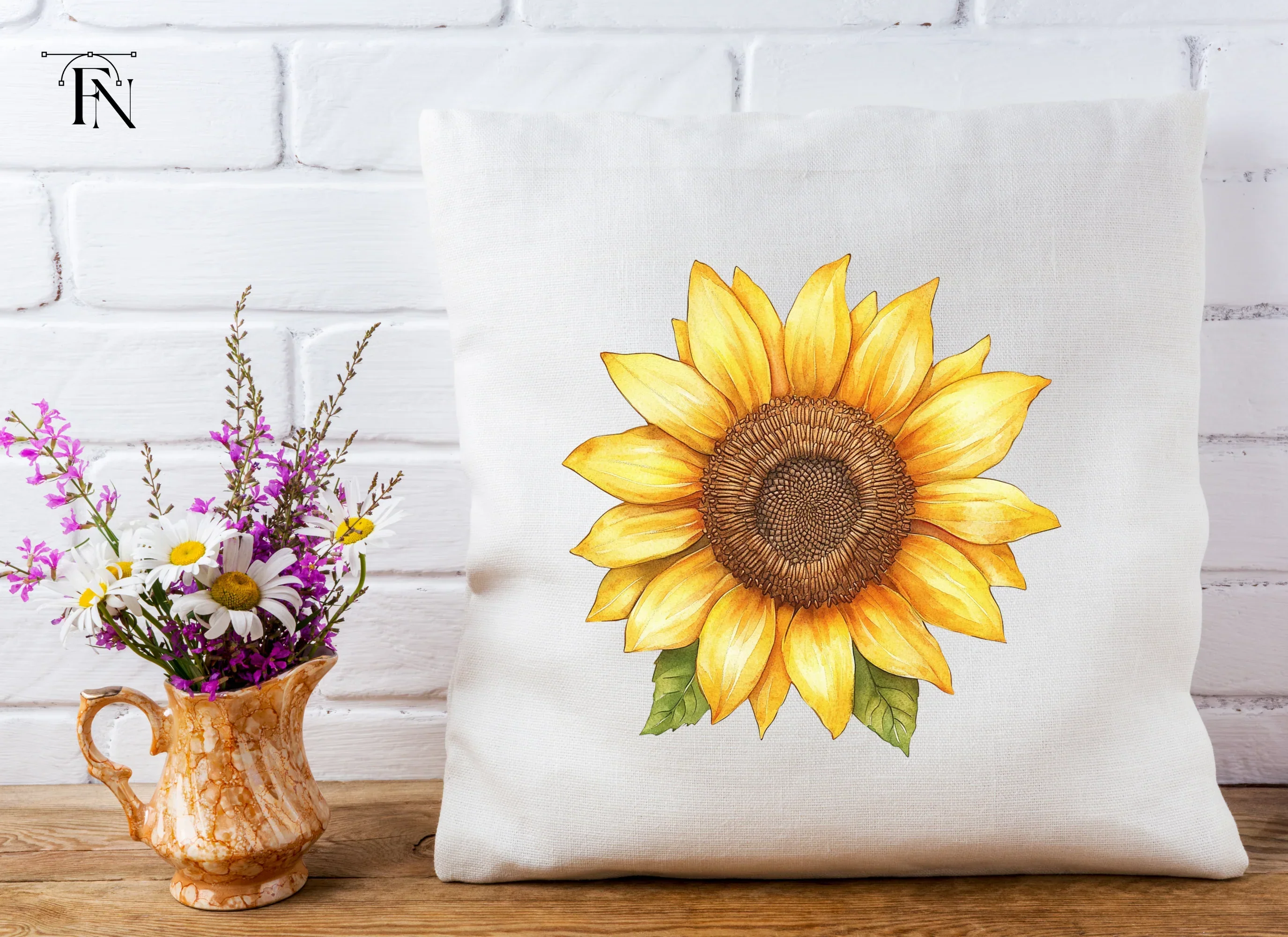 Vibrant Sunflower Clipart Bundle - Image 4