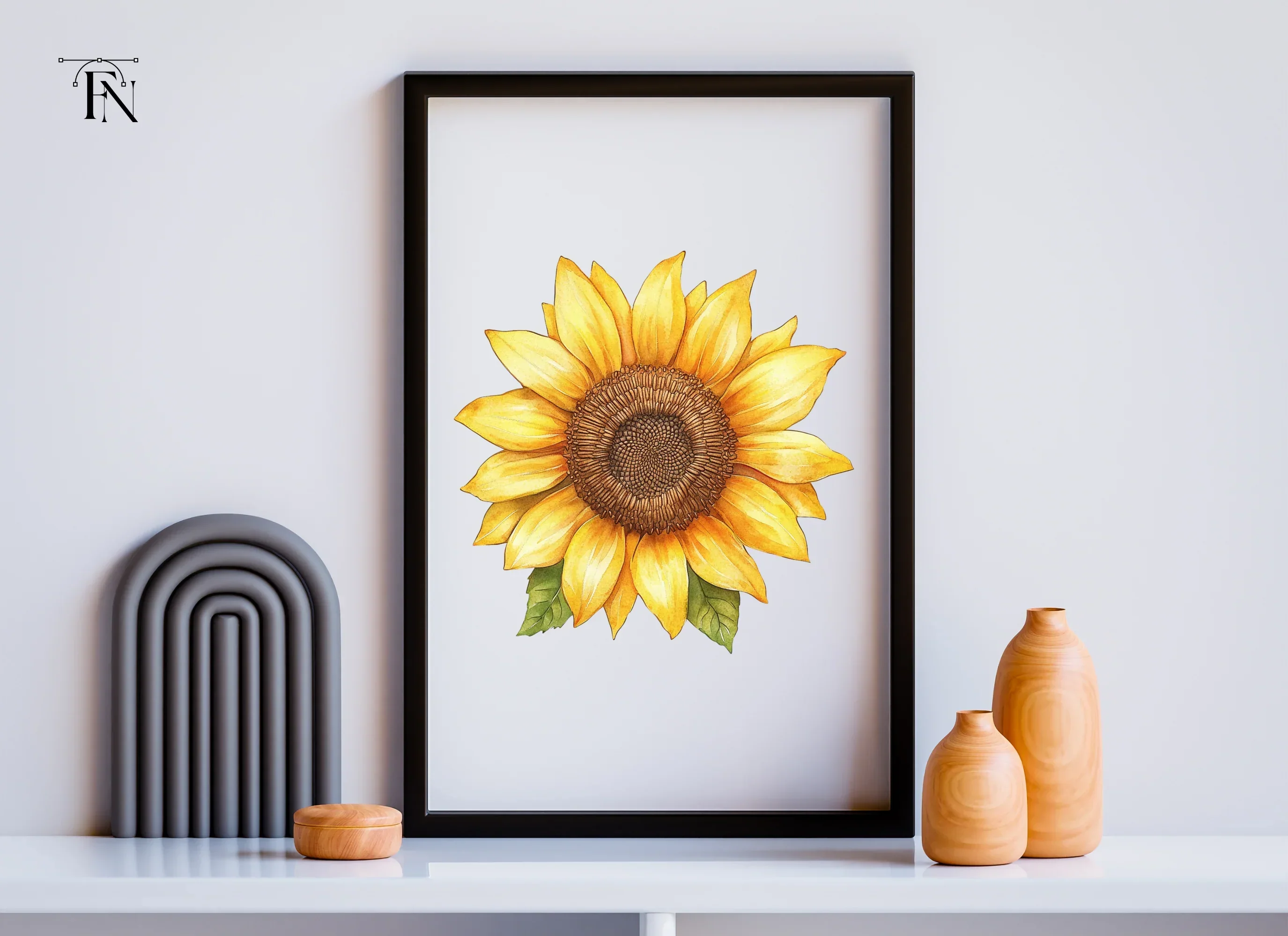 Vibrant Sunflower Clipart Bundle - Image 5