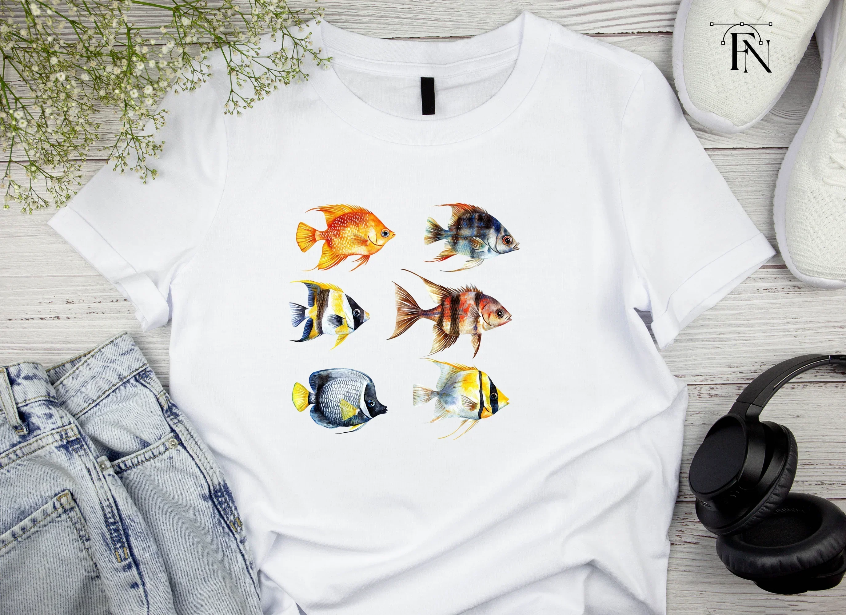 Vibrant Tropical Fish Clipart Bundle - Image 5