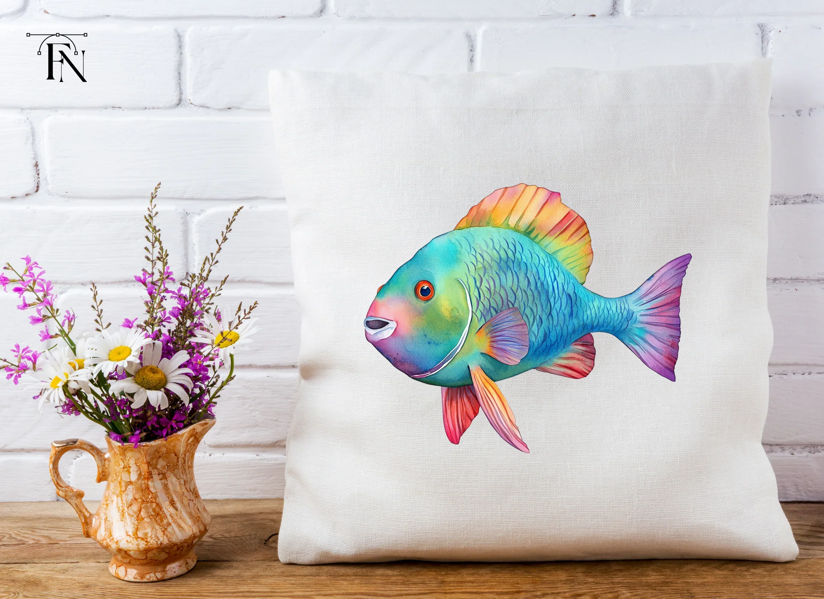 Vibrant Tropical Fish Clipart Bundle - Image 5