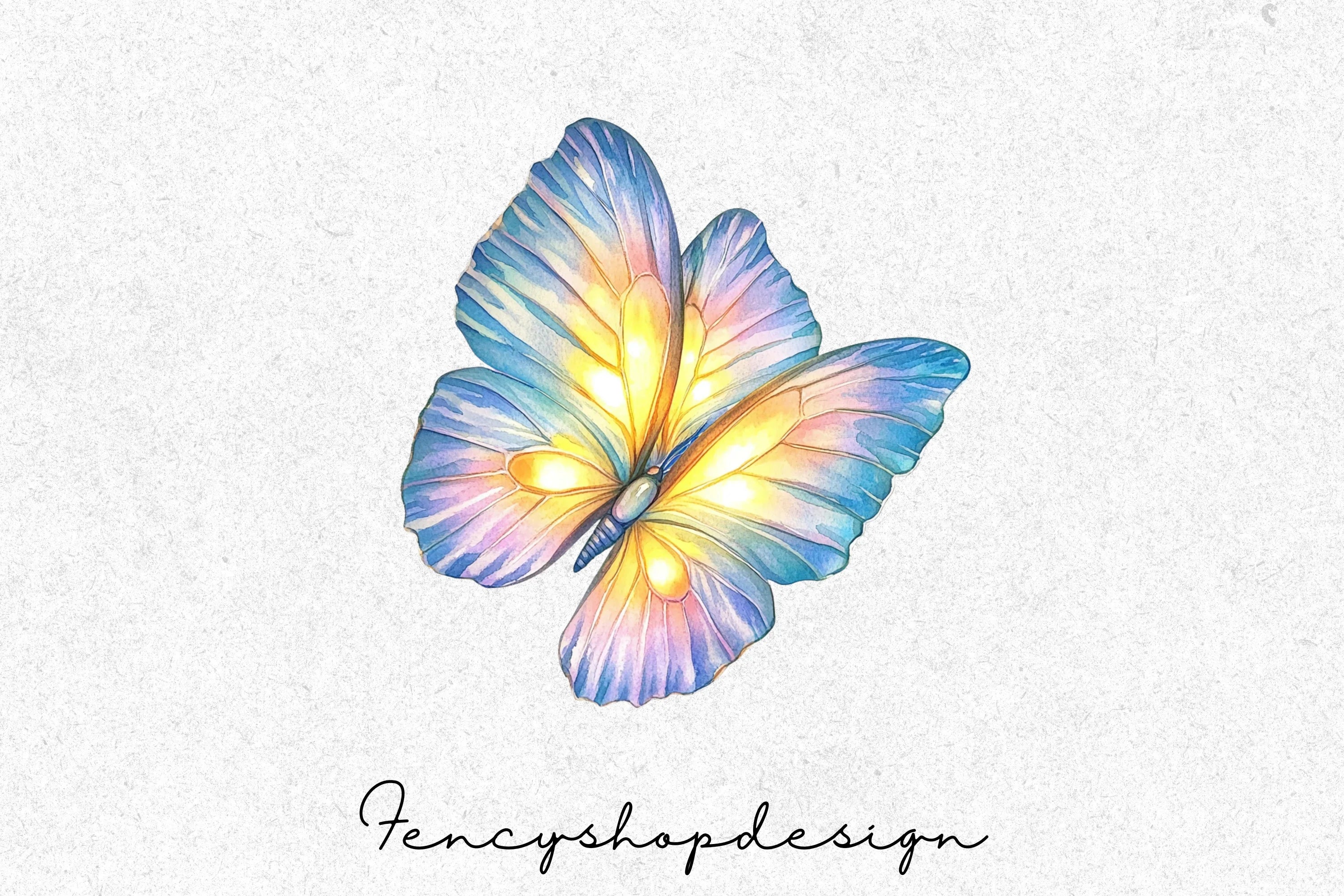 Vibrant Wings Butterflies Clipart Bundle - Image 3