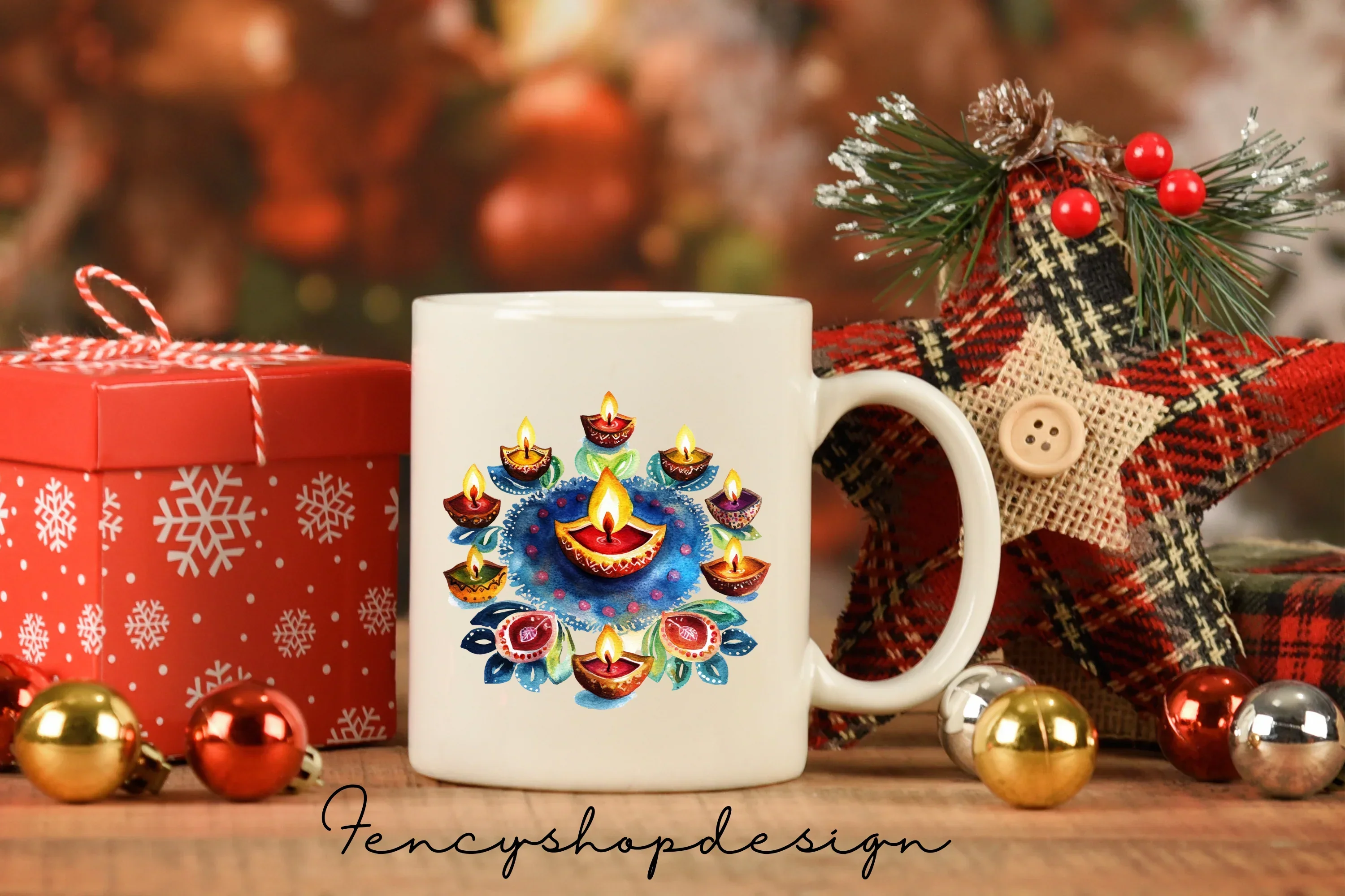 Viking Santa Christmas Clipart Bundle - Image 6
