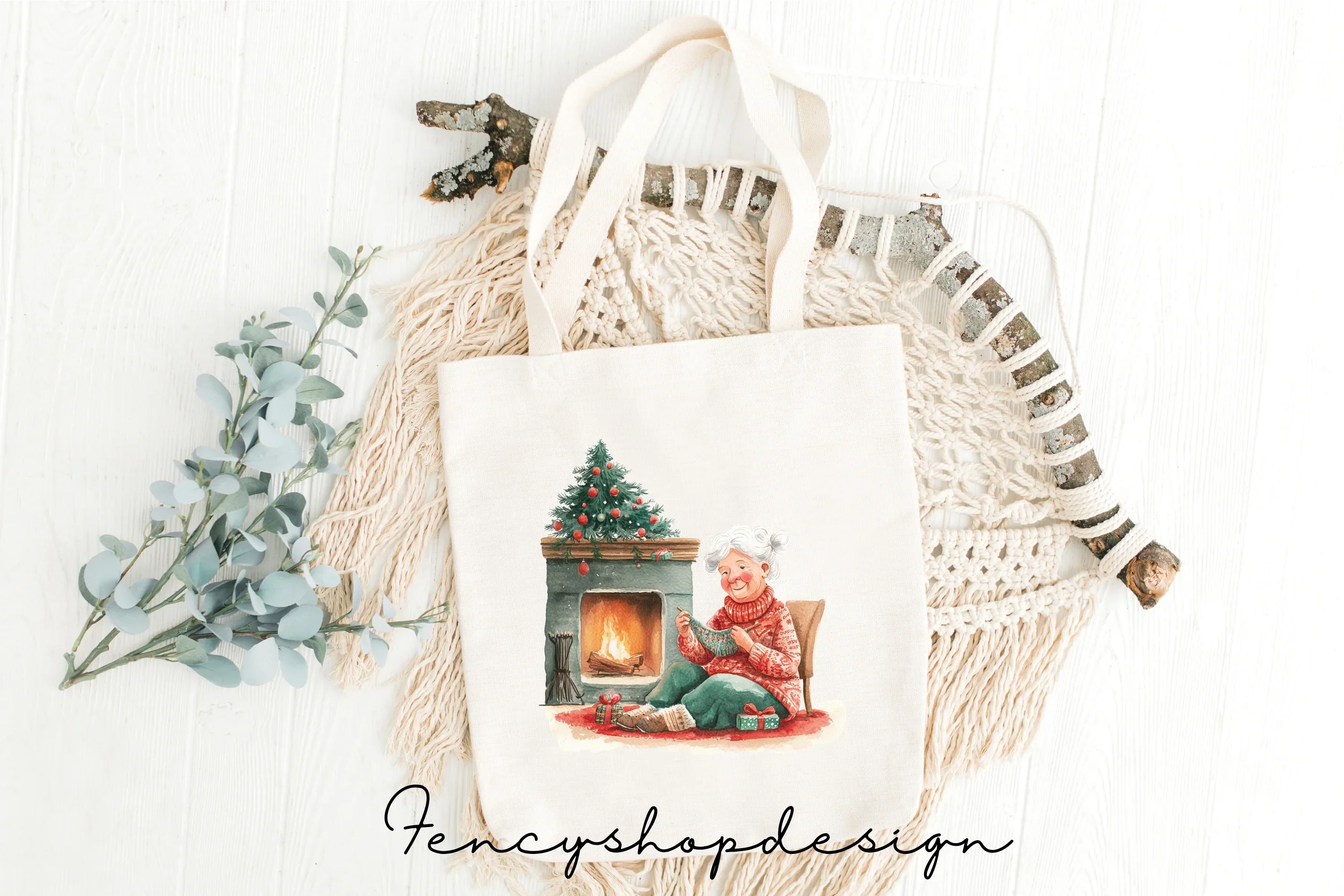 Viking Santa Winter Fun Clipart Bundle - Image 8