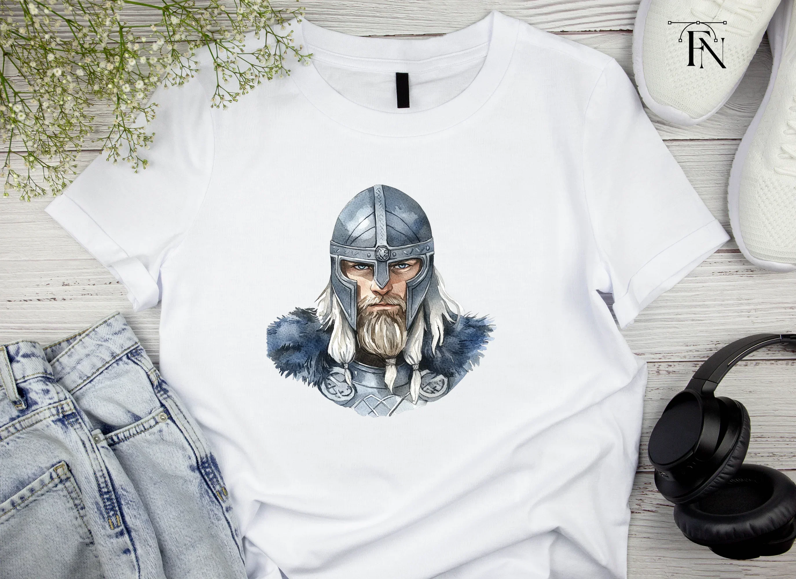 Viking Warrior Clipart Bundle - Image 4